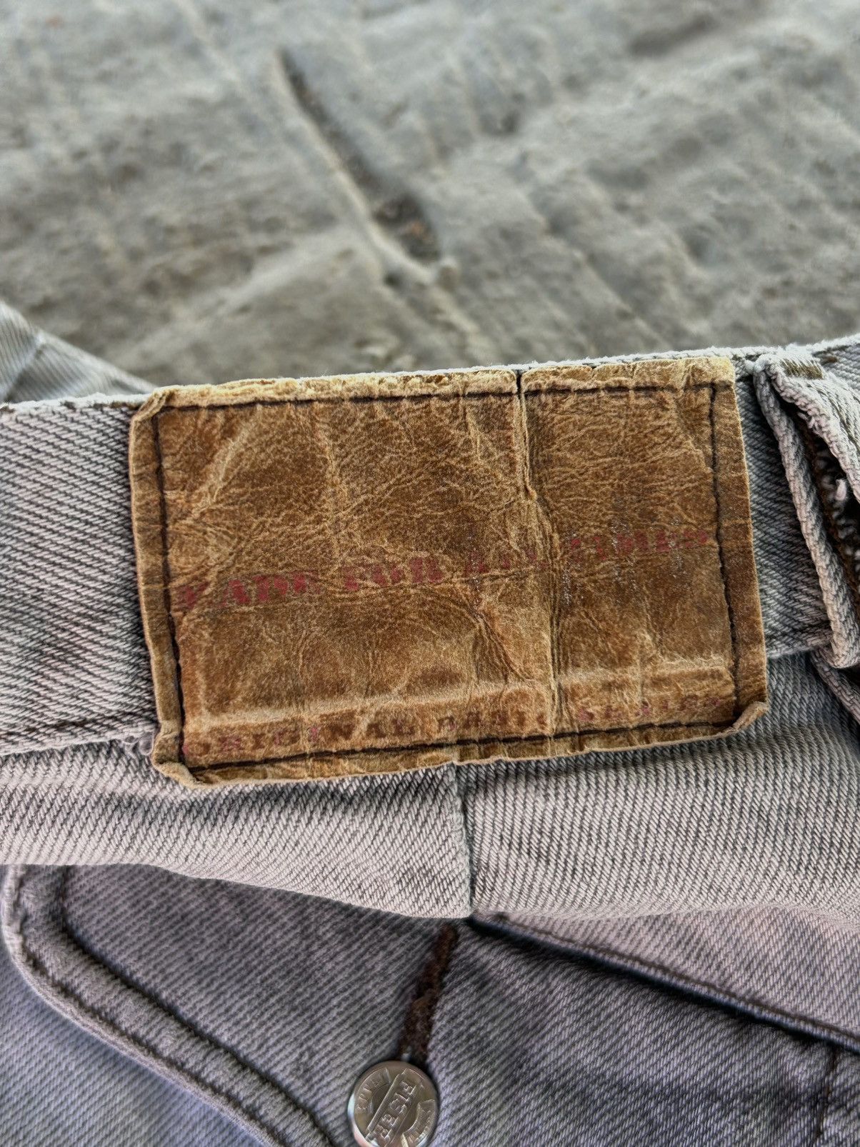 Jean × Vintage Vintage Light Blue Denim Jeans Size US 29 - 9 Thumbnail
