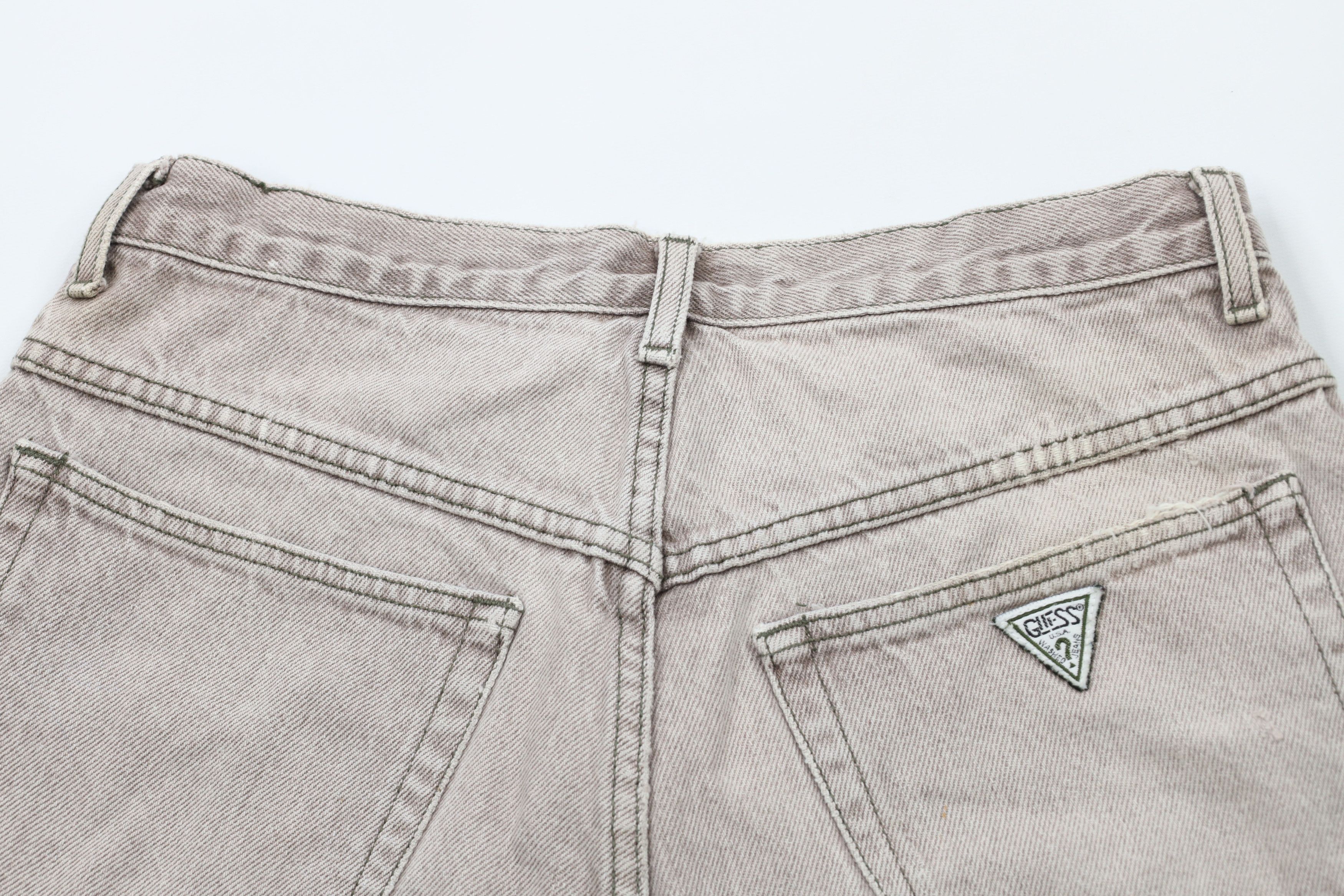 Guess Vintage 90s Guess Out Baggy Denim Jean Shorts Jorts USA Size US 30 / EU 46 - 10 Thumbnail