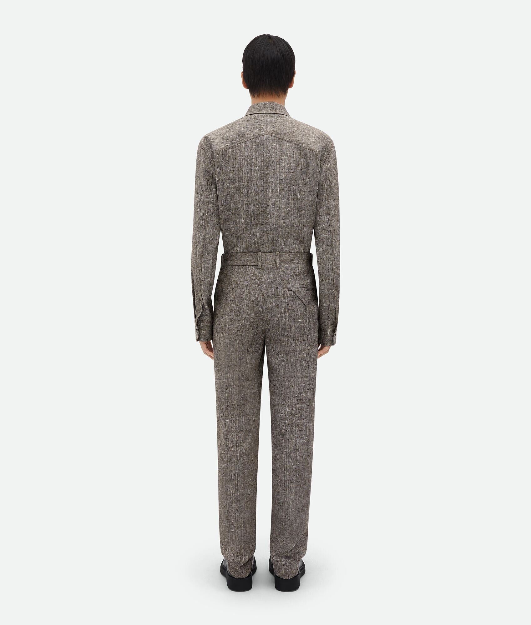 Bottega Veneta o1loc1c0825 743612 Viscose and Silk Straight Leg Pants Size US M / EU 48-50 / 2 - 2 Thumbnail