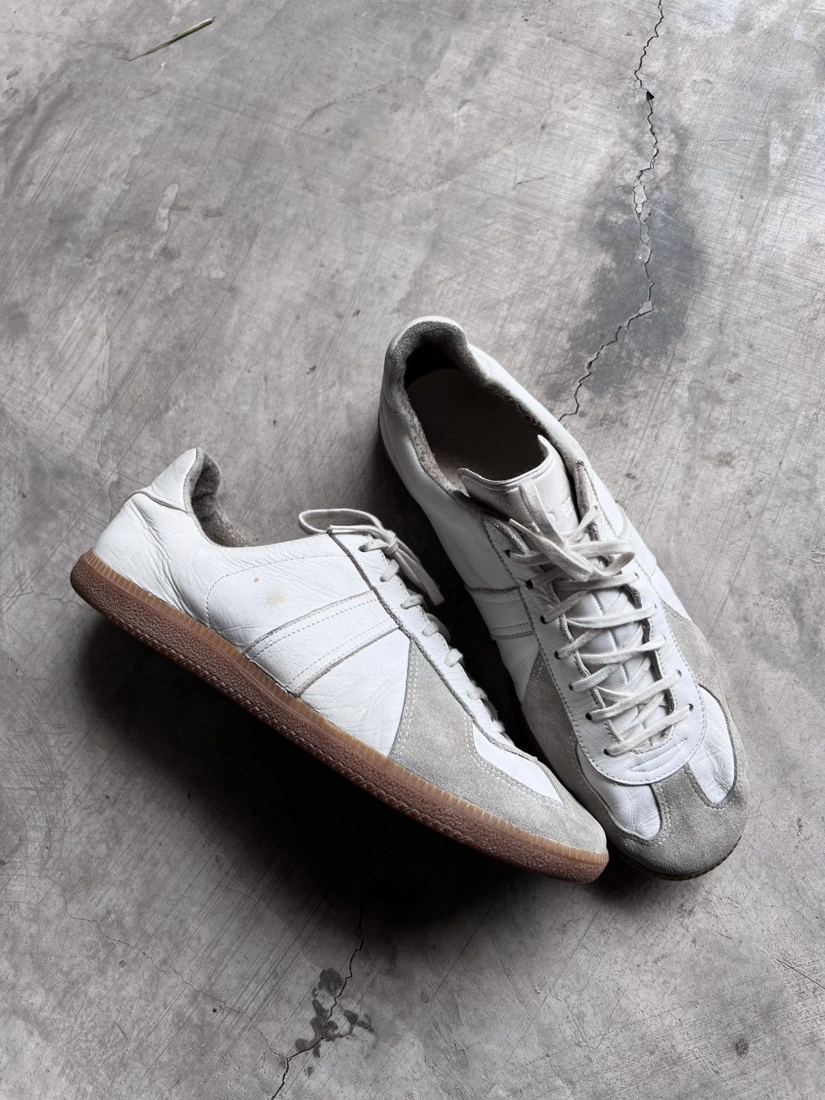 Vintage GAT BW Sport 295 Margiela Style Vintage German Army Trainers Size US 11 / EU 44 - 1 Thumbnail