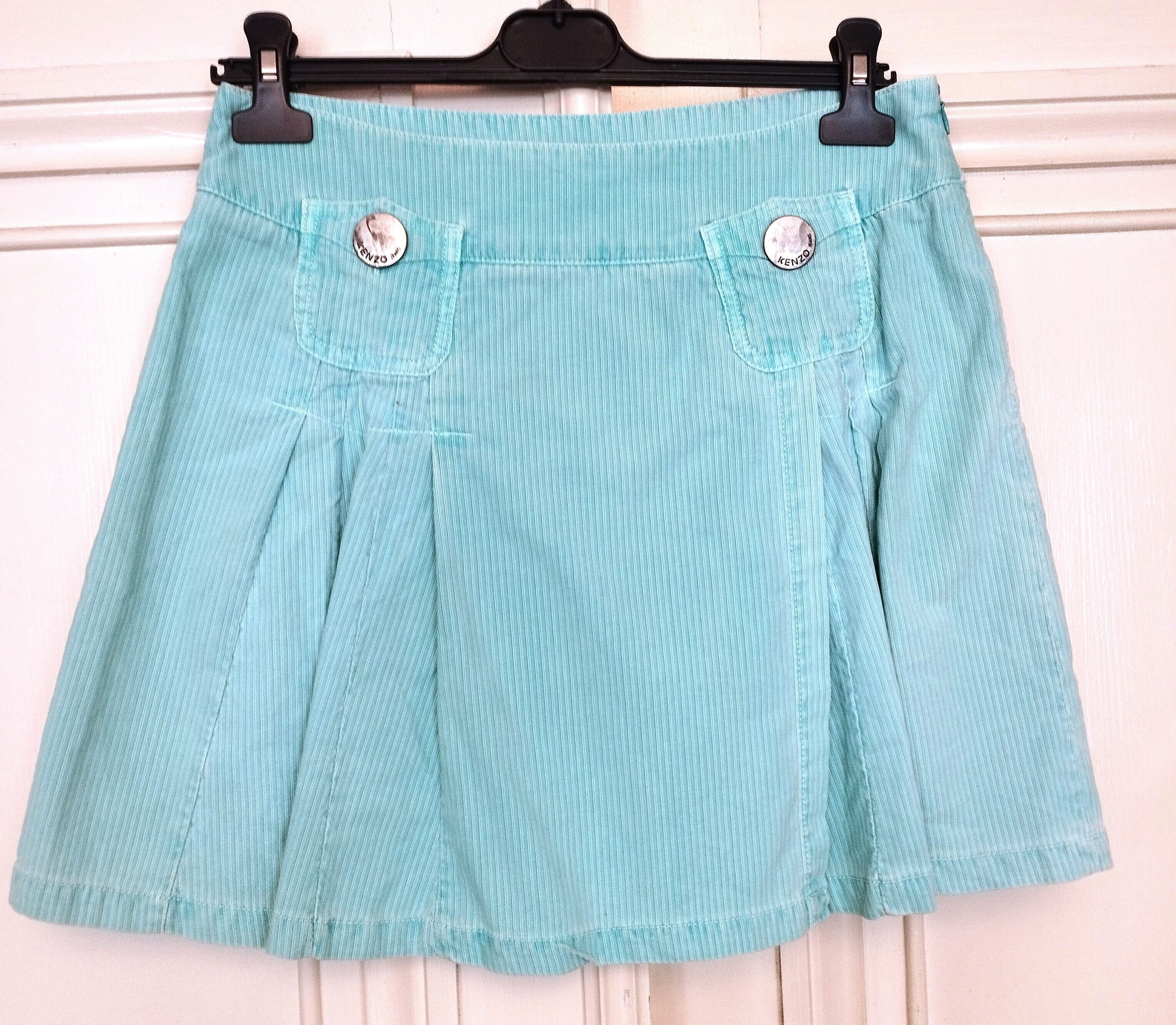 Kenzo Kenzo Jupe Cotonnade Mint T M Size 27" / US 4 / IT 40 - 1 Thumbnail