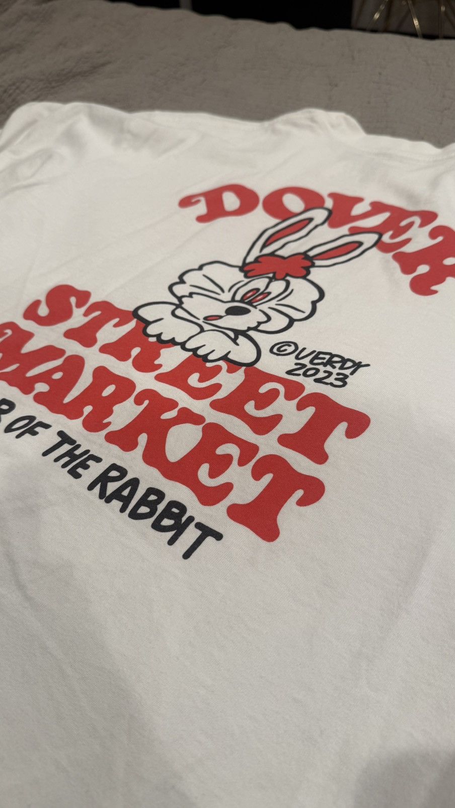 Dover Street Market DOVER STREET MARKET x VERDY Year of the Rabbit T-Shirt (M) Size US M / EU 48-50 / 2 - 4 Thumbnail