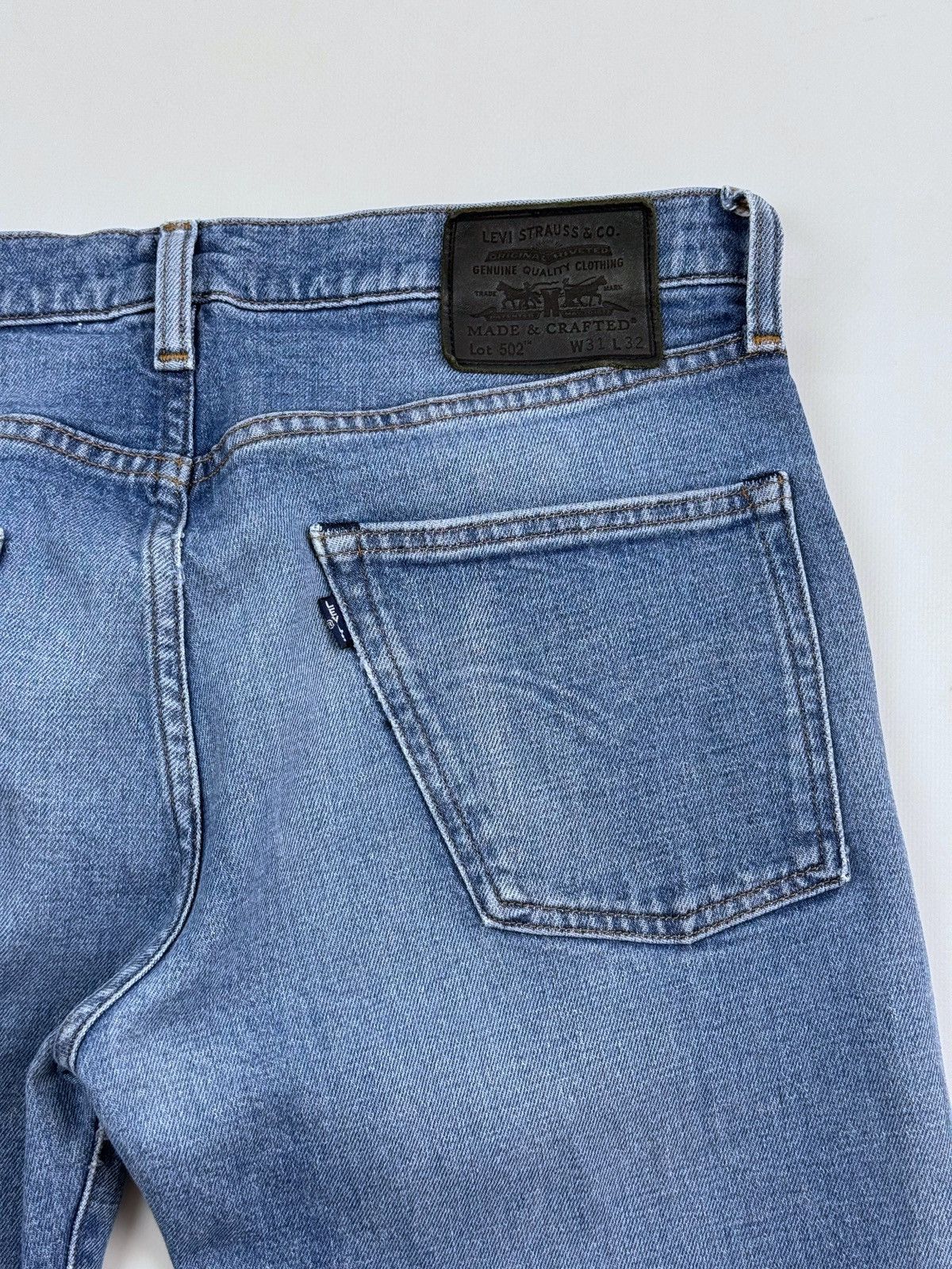 Levi's Made & Crafted Levi’s Made&Crafted 502 Taper Washed Denim Jeans Size US 31 - 16 Thumbnail