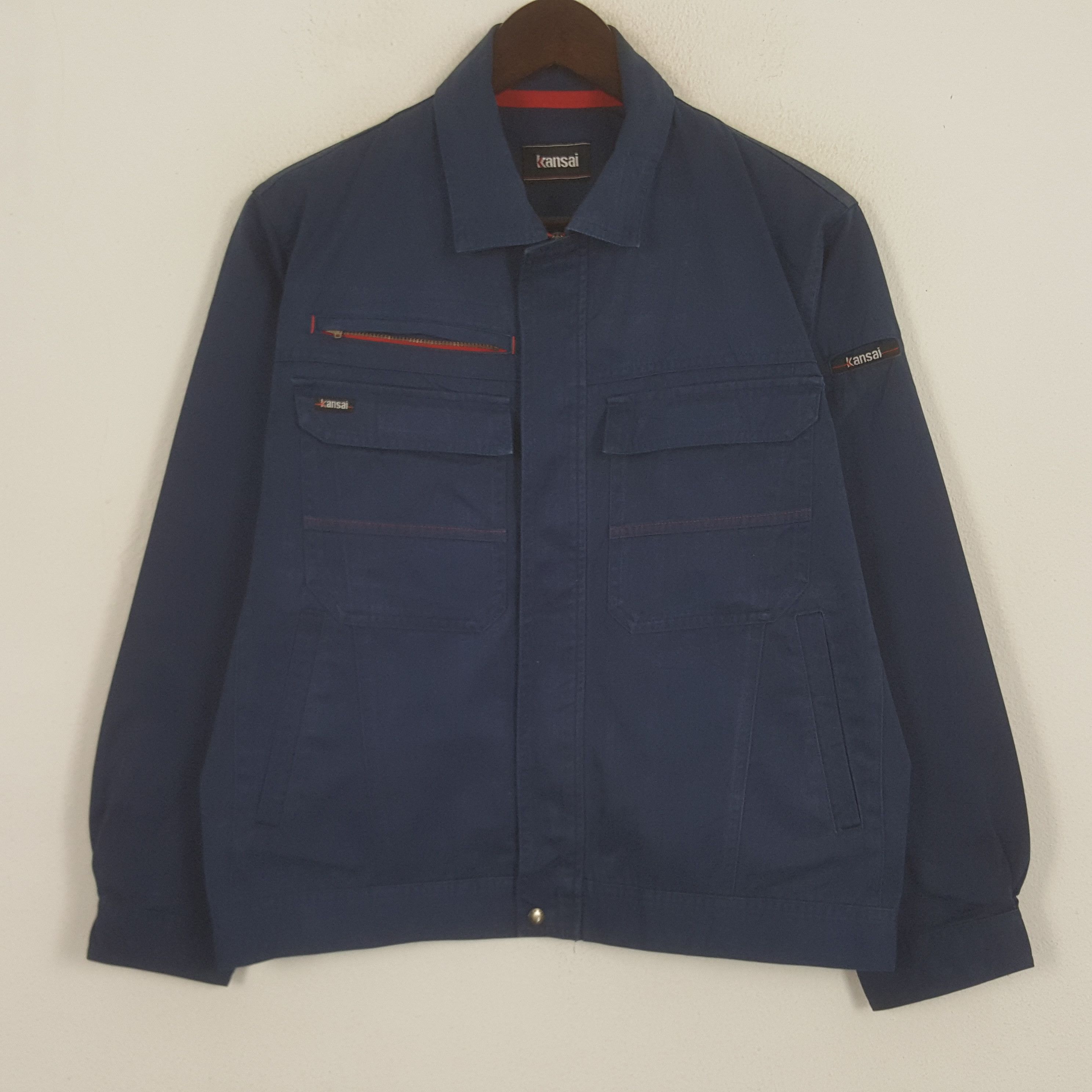 Japanese Brand × Vintage Japanese Kansai Custom Art Logo Number (N)ine Uniform Jacket Size US M / EU 48-50 / 2 - 3 Thumbnail