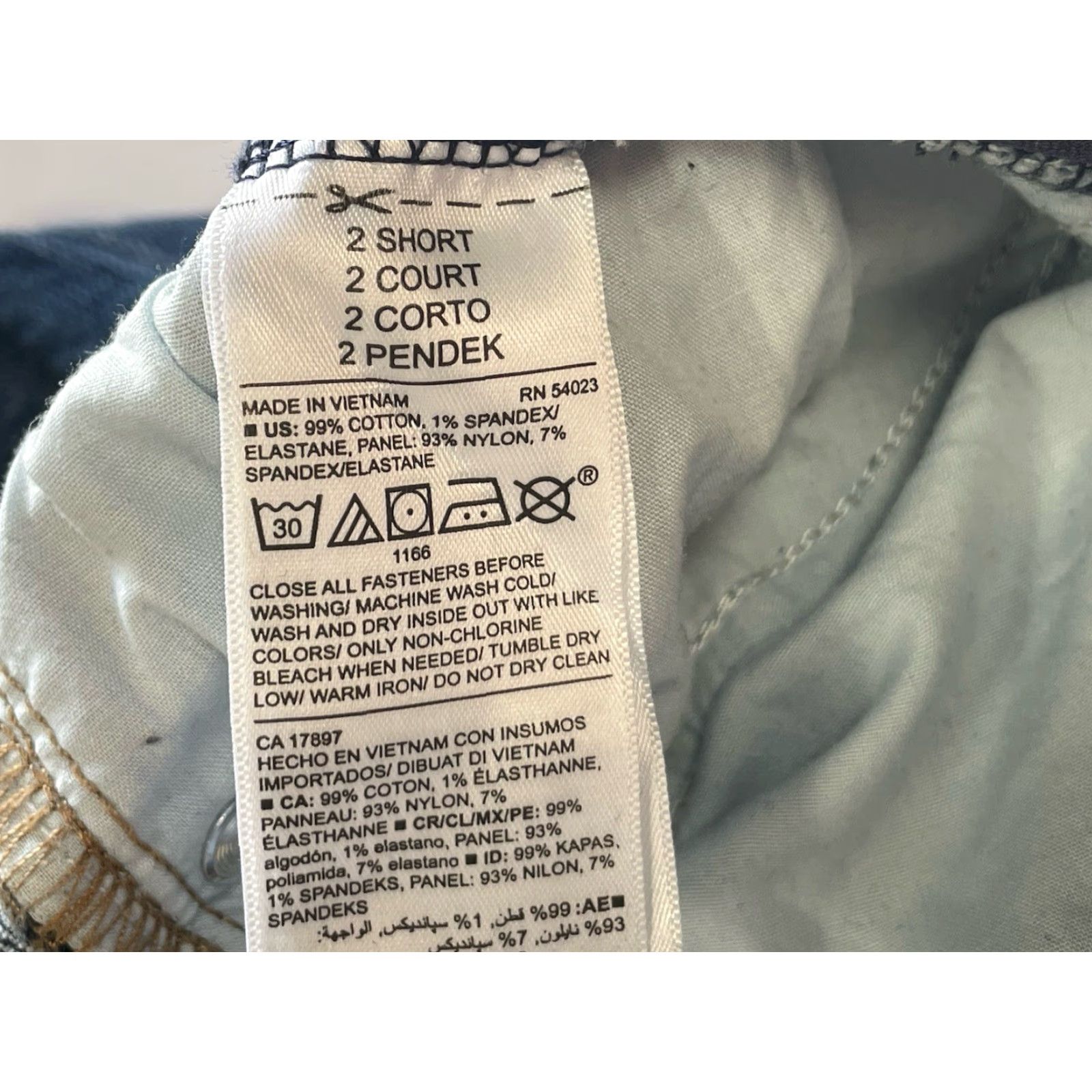 Old Navy Old Navy Maternity Jeans Blue Denim Size 2 Short Women Pants Blue Denim Straight Maternity Size 2 Short Womens Jeans Size 26" / US 2 / IT 38 - 7 Thumbnail