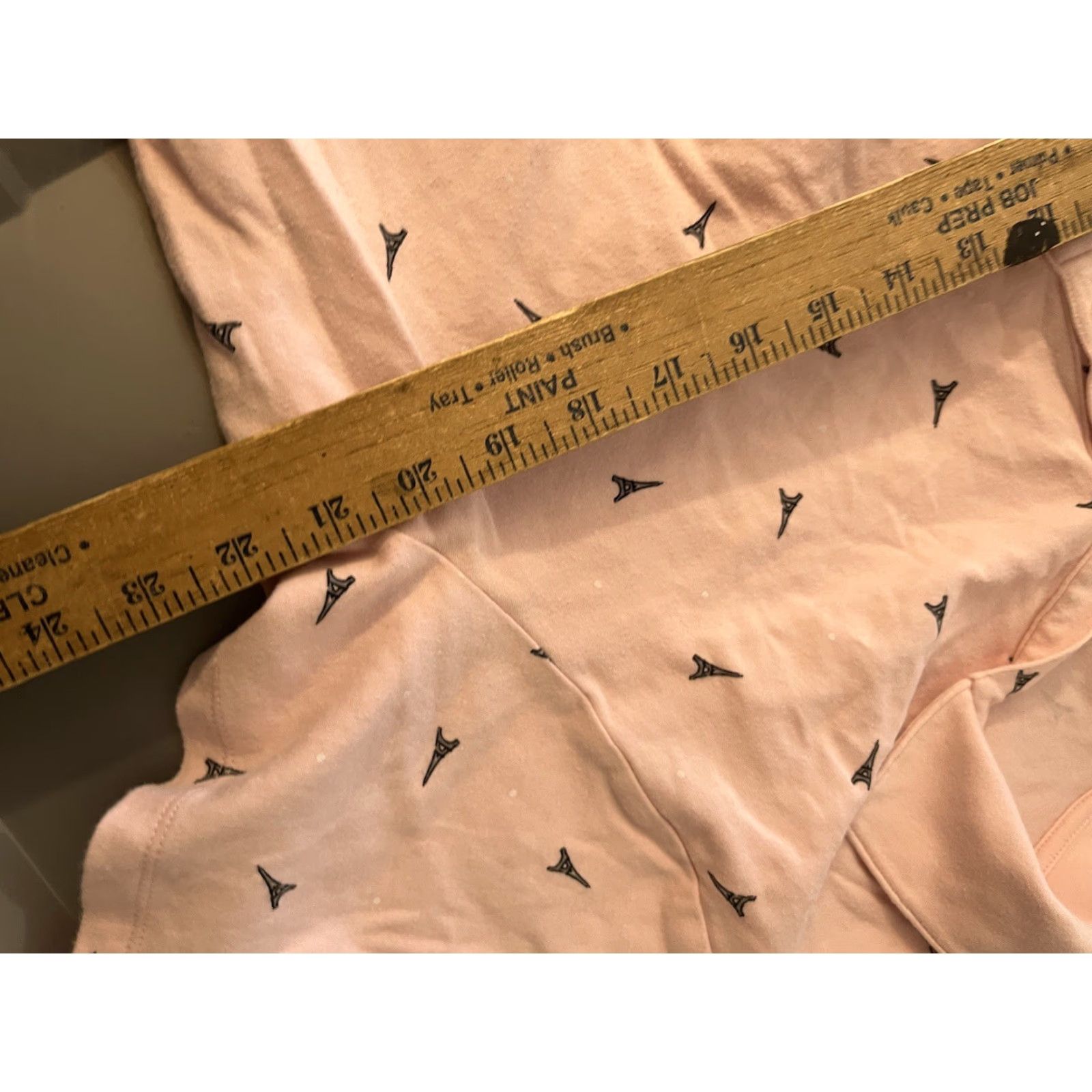 Croft & Barrow Croft & Barrow Polo Shirt Womens 1X Pink Cotton Classic Polo Shirt Paris Eiffel Tower Theme Casual Sleeve Short Sleeve Knits 100% Cotton Size XL / US 12-14 / IT 48-50 - 5 Thumbnail