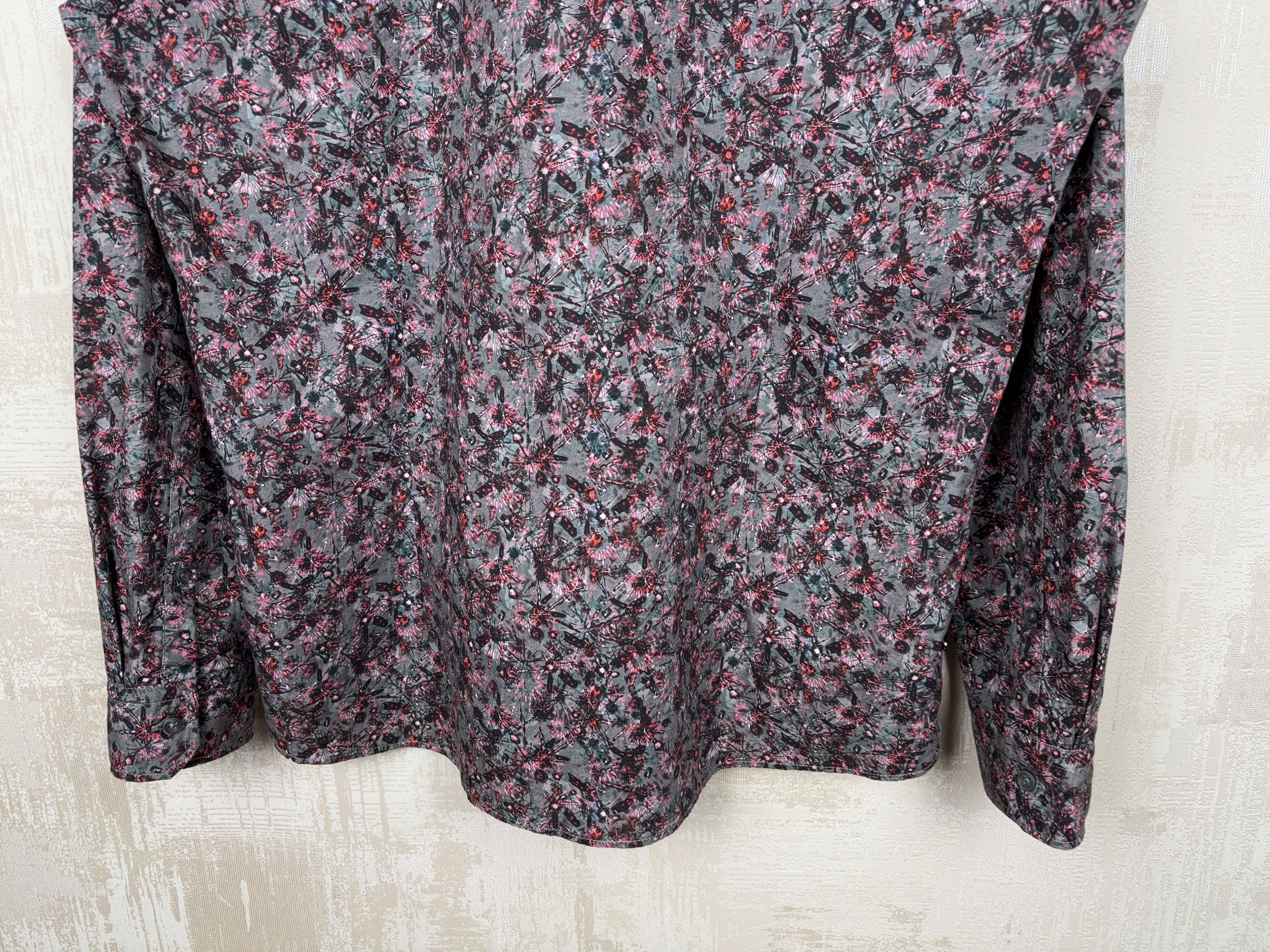 Strellson Strellson Floral Long Sleeve Shirt Button Down Size US L / EU 52-54 / 3 - 17 Thumbnail