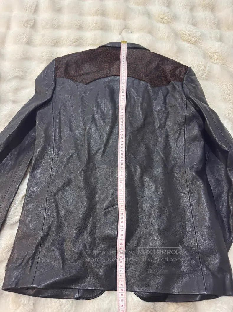 Saint Laurent Paris Saint Laurent Paris Leopard Print Men's Leather Jacket Size US M / EU 48-50 / 2 - 7 Thumbnail