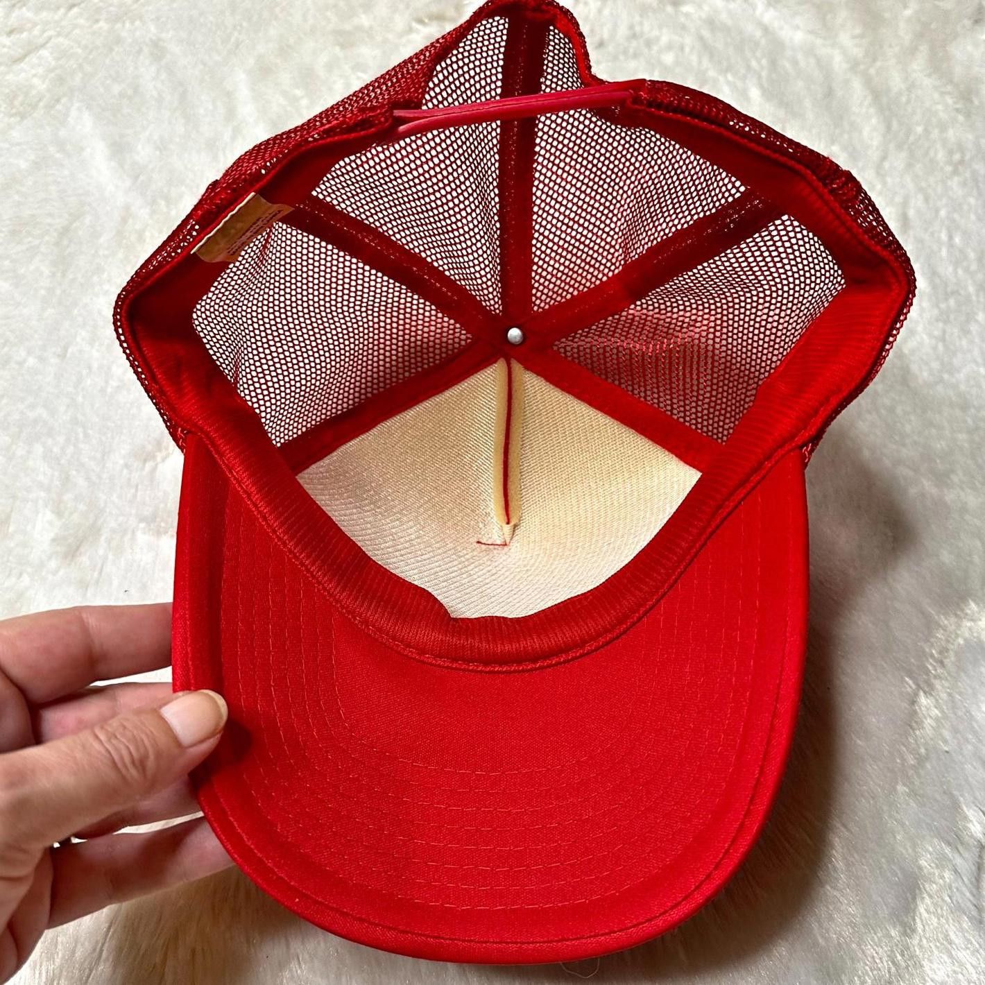 Vintage Vintage Classic Citizen Red Trucker Hat Mesh Unisex Snapback Size ONE SIZE - 7 Thumbnail