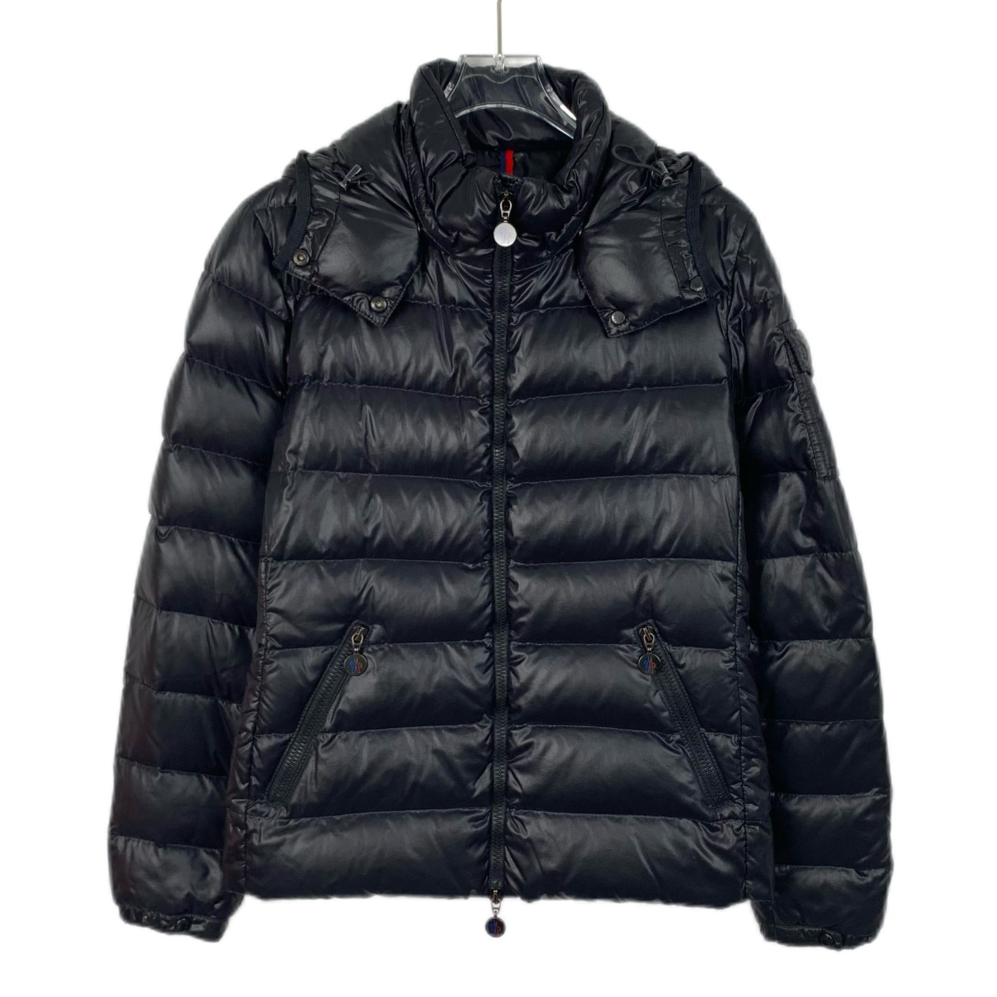 Moncler Moncler Bady Black Logo-Embellished Down Jacket (Size S) Size S / US 4 / IT 40 - 1 Thumbnail