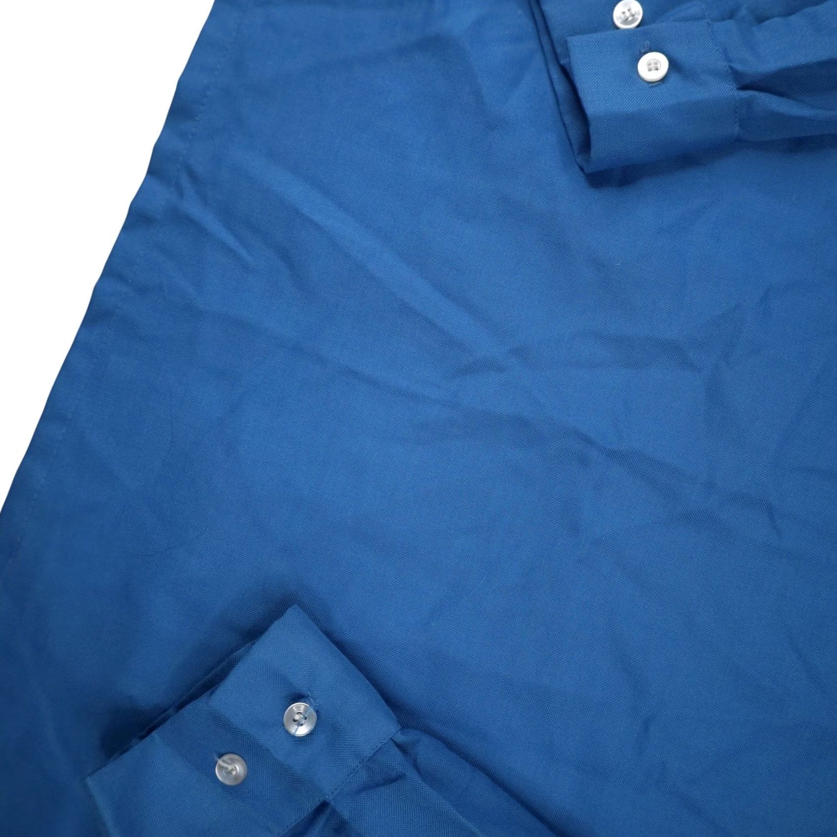 Sears VINTAGE Sears Perma Prest Mens XL Pullover Shirt Blue Size US XL / EU 56 / 4 - 4 Thumbnail