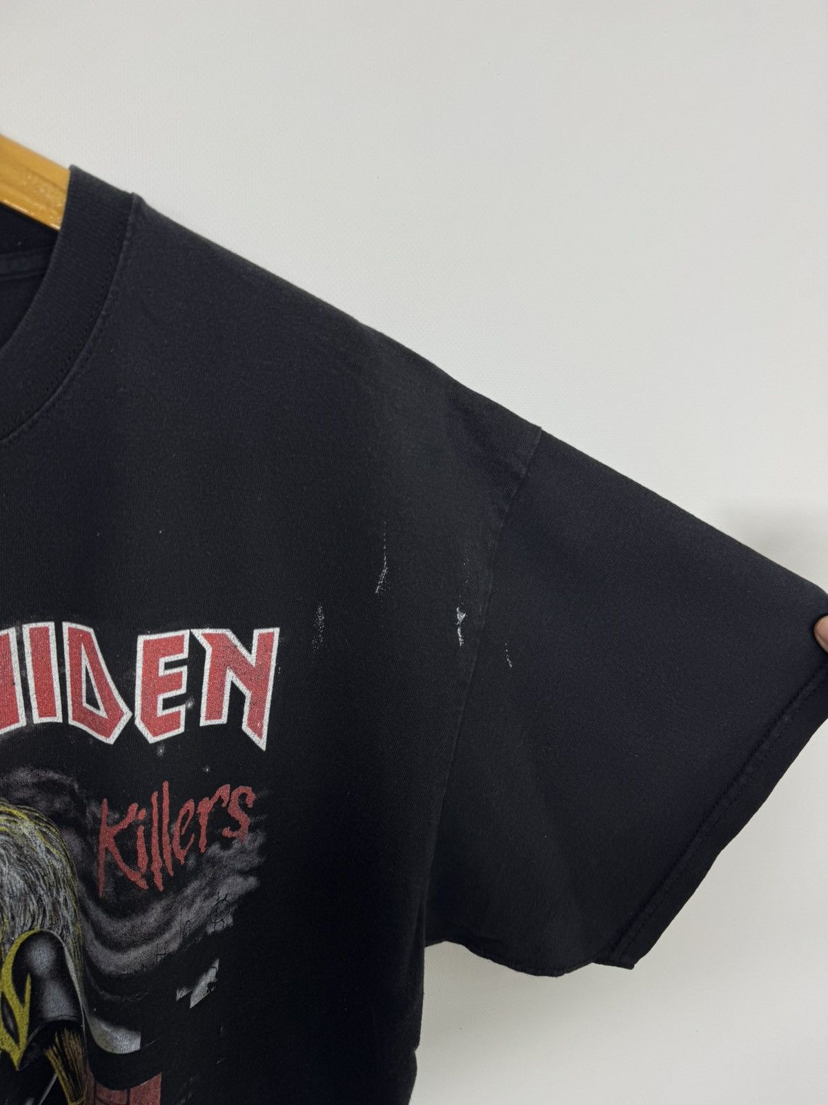 Fruit Of The Loom Iron Maiden 2010 World Tour Vintage T Shirt Size US XL / EU 56 / 4 - 6 Thumbnail