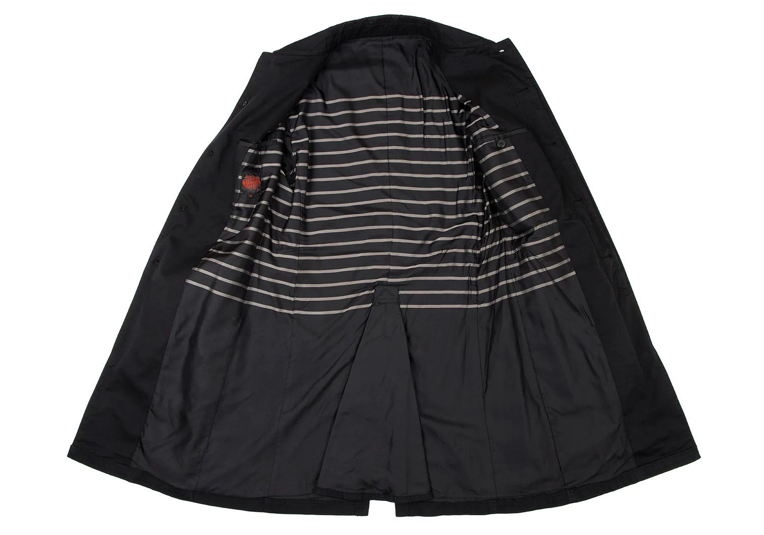 Jean Paul Gaultier Cotton Nylon Stitch Design Coat in Black Size 46 Size US S / EU 44-46 / 1 - 13 Thumbnail