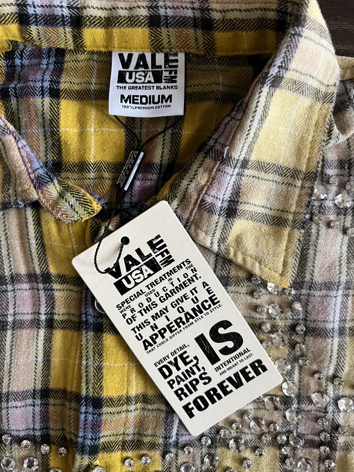 Vale Vale Valley Dreams Lemonhead Flannel Size US M / EU 48-50 / 2 - 3 Thumbnail