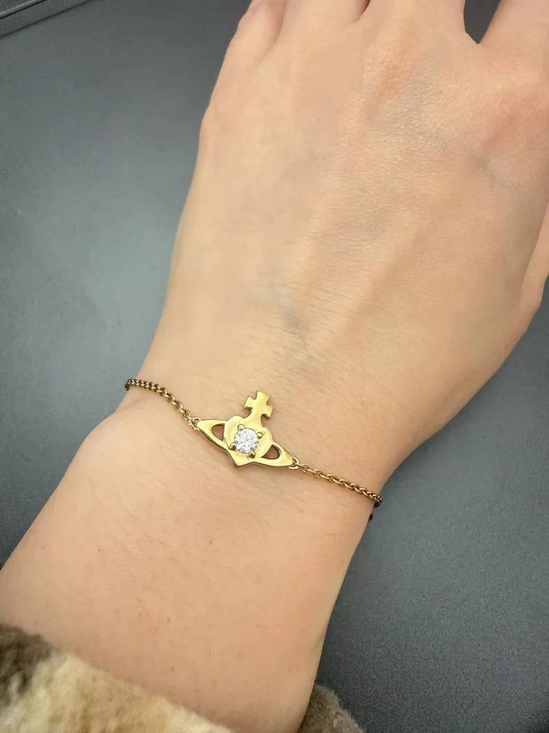 Vivienne Westwood Vivienne Westwood Saturn Bracelet Size ONE SIZE - 3 Thumbnail