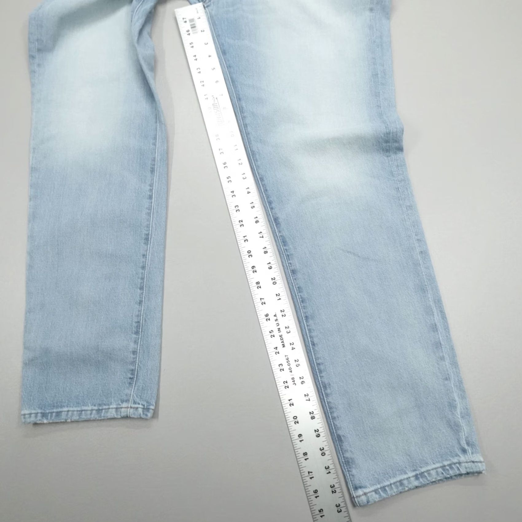 Outerknown Outerknown Sea Jeans Drifter Tapered Fit 36x32 Organic Cotton RLW Blue Jeans Men Regular 5-Pocket Denim Vintage No Size US 36 / EU 52 - 7 Thumbnail