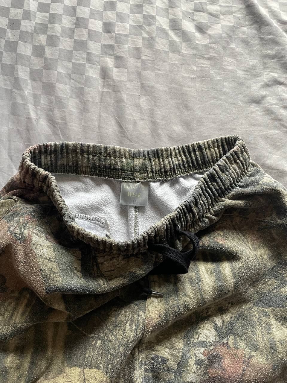 Realtree 90s Realtree Sweatpants Baggy Vintage Wide leg Black Y2K Size US 32 / EU 48 - 4 Thumbnail