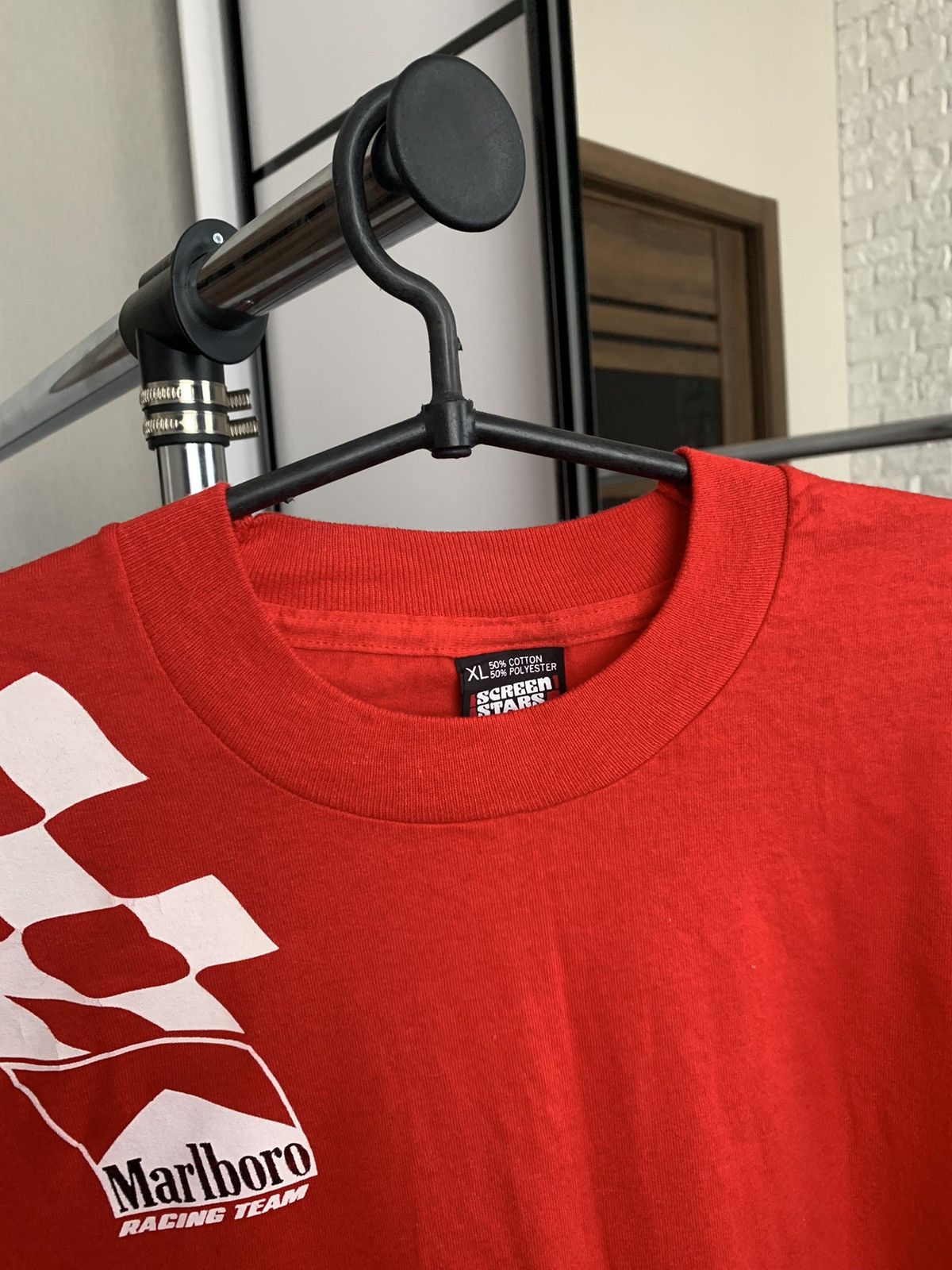 Marlboro Marlboro Racing Team T-Shirt Vintage 80s USA Size US XL / EU 56 / 4 - 7 Thumbnail