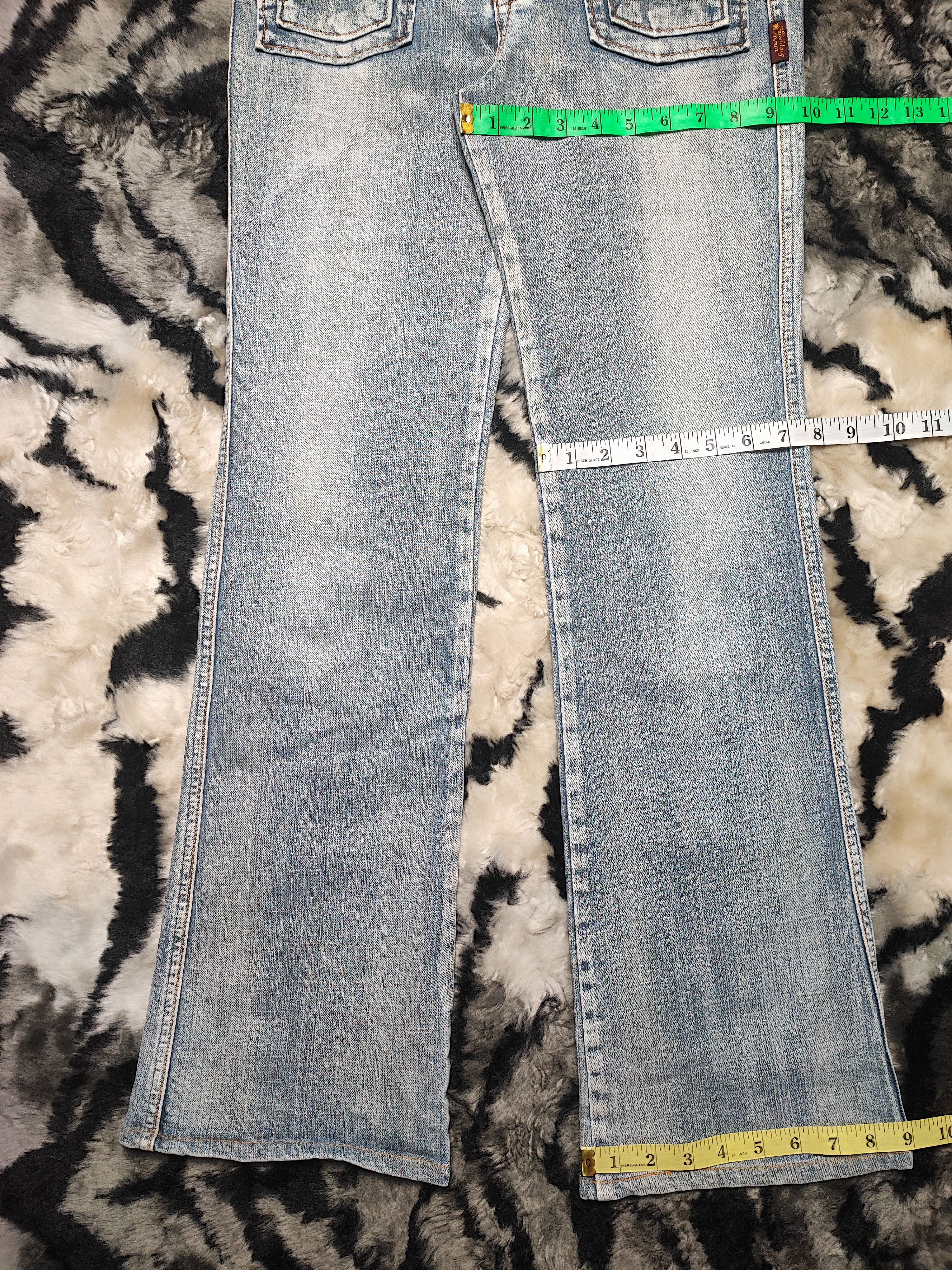 Jean Vintage Brappers Bootcut Flared Jeans Size 29" - 6 Thumbnail
