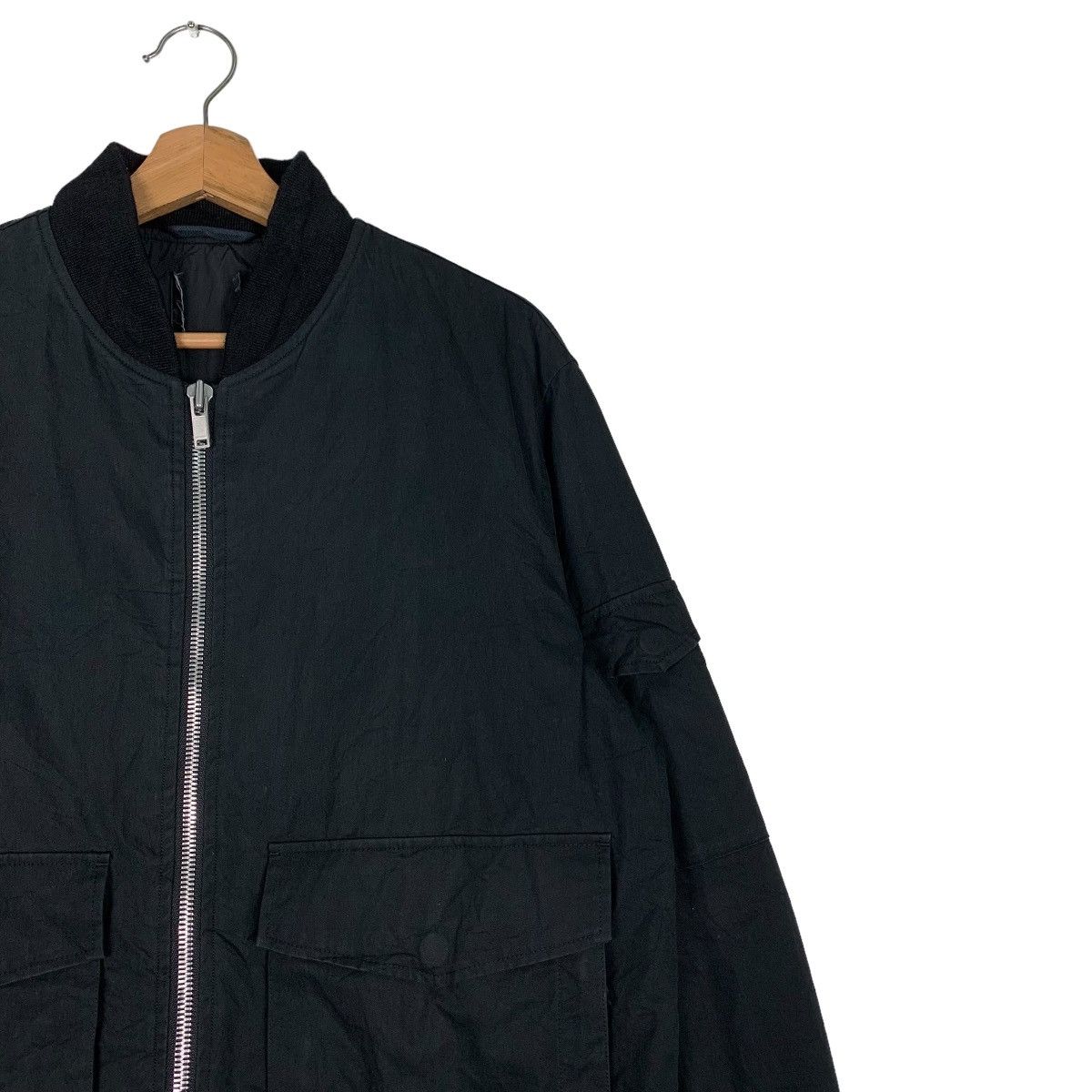 Japanese Brand Cotton Nylon Canvas KERBY Style Bomber Jacket #0422-C19 Size US M / EU 48-50 / 2 - 5 Thumbnail