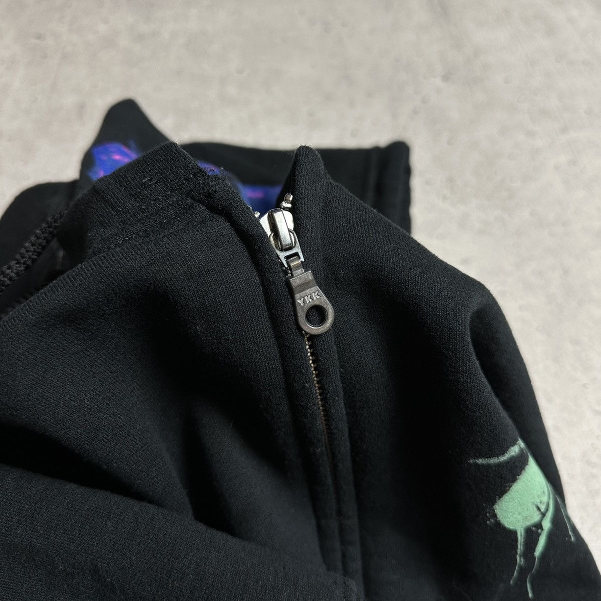 Gildan The Prodigy Zip Up Hoodie Ant Logo Skull X-Ray Print Black S Size US S / EU 44-46 / 1 - 9 Thumbnail