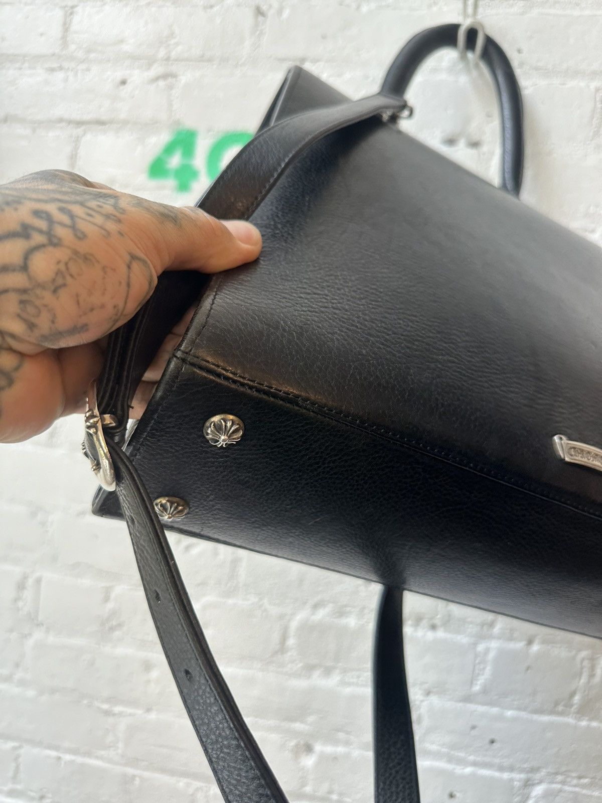 Chrome Hearts Chrome Hearts FRENCH CUNT BITCH CONNASSE XL Travel Bag Size ONE SIZE - 10 Thumbnail