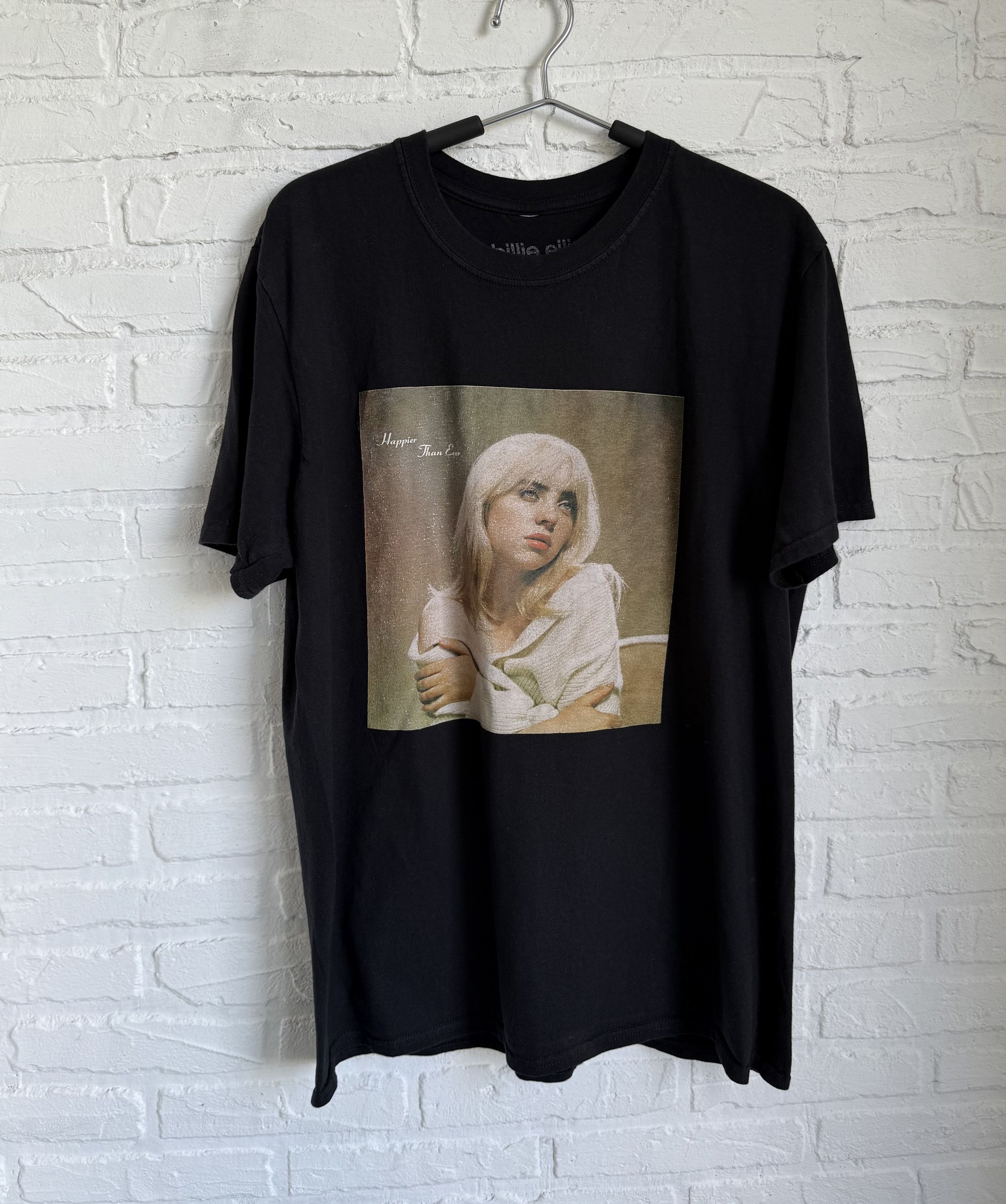 Band Tees × Billie Eilish 2021 Billie Eilish happier than ever merchandise t-shirt Size US L / EU 52-54 / 3 - 1 Thumbnail