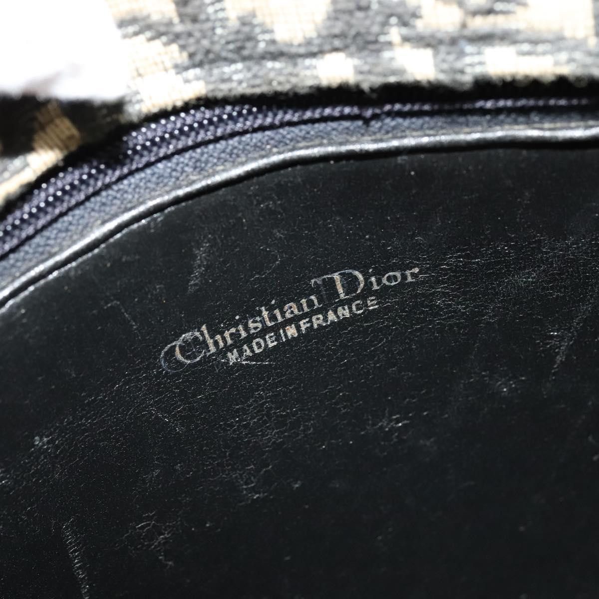 Dior DIOR Trotter Canvas Shoulder Bag Black Gold Size ONE SIZE - 14 Thumbnail