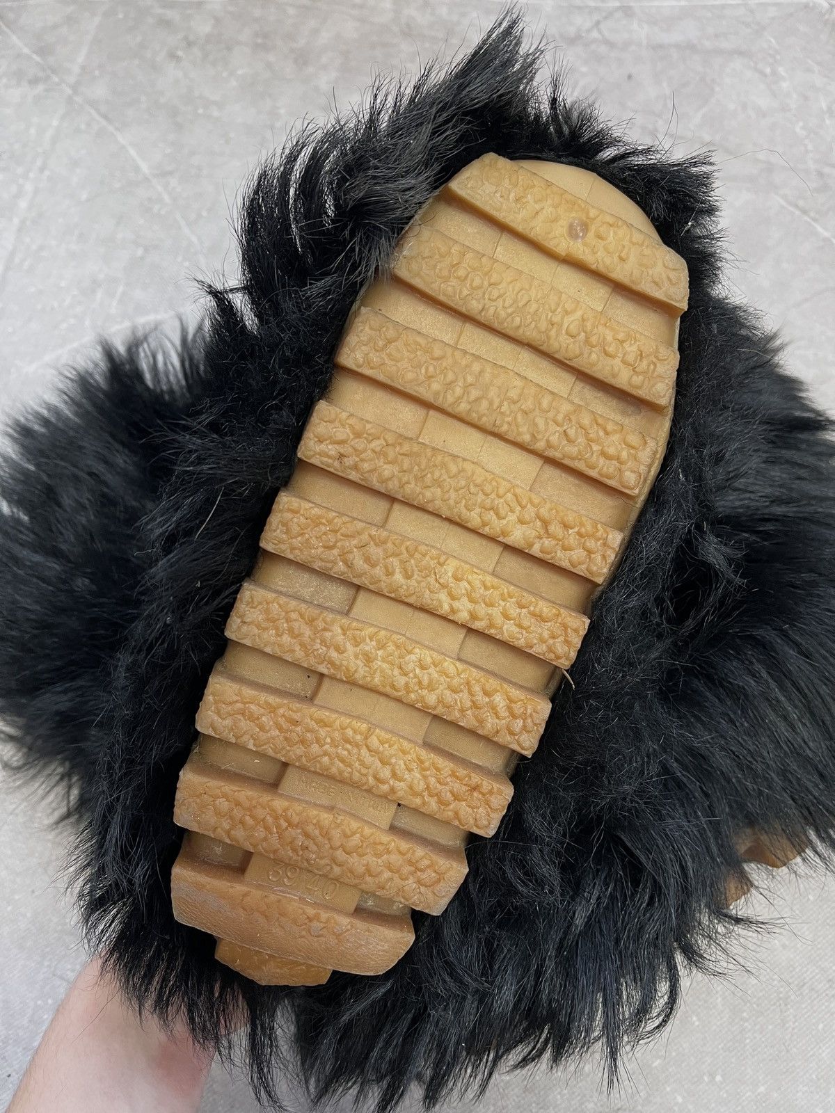 If Six Was Nine Black fur opium boots shoes rick owens style hype gothic Size US 7.5 / EU 40-41 - 9 Thumbnail