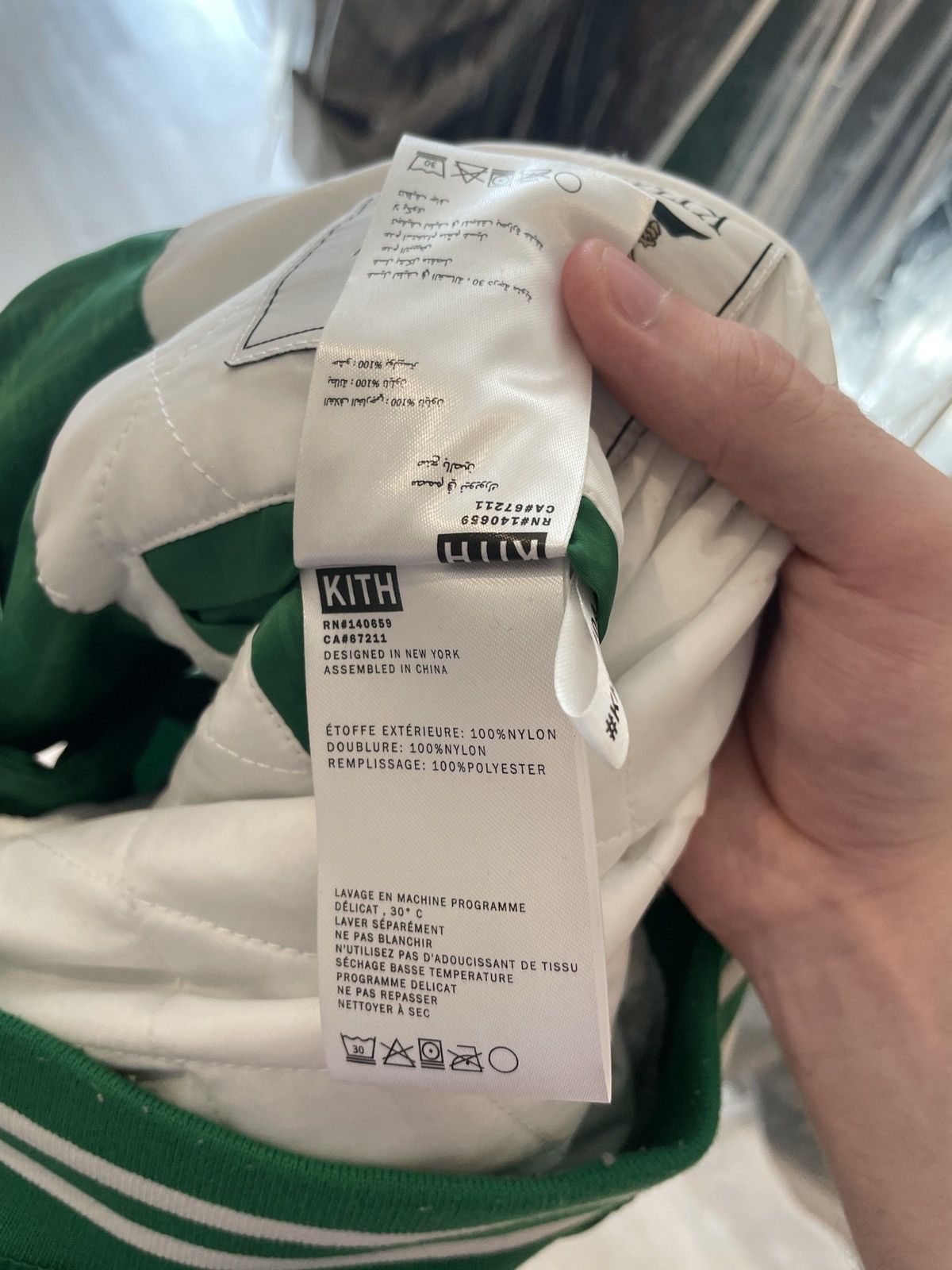 Kith Kith x Philadelphia Eagles Satin Jacket S Size US S / EU 44-46 / 1 - 9 Thumbnail