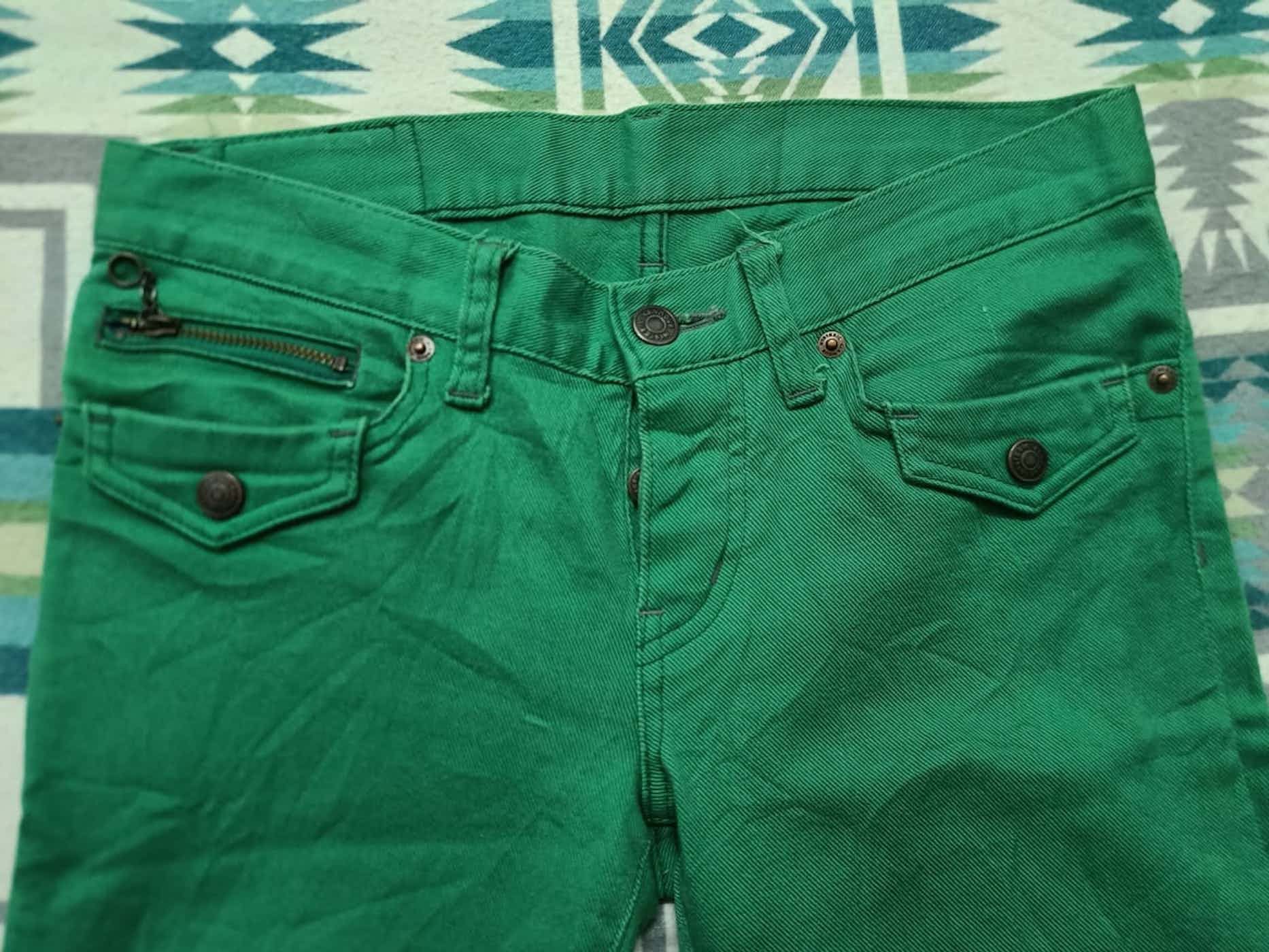 Hysteric Glamour 🔥🔥 Rare Vintage Hysteric Glamour Green Pants Size 30" / US 8 / IT 44 - 7 Thumbnail