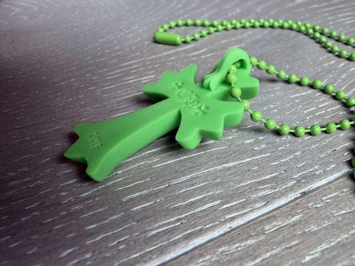 Chrome Hearts Chrome Hearts Silichrome Cross Necklace Size ONE SIZE - 7 Thumbnail