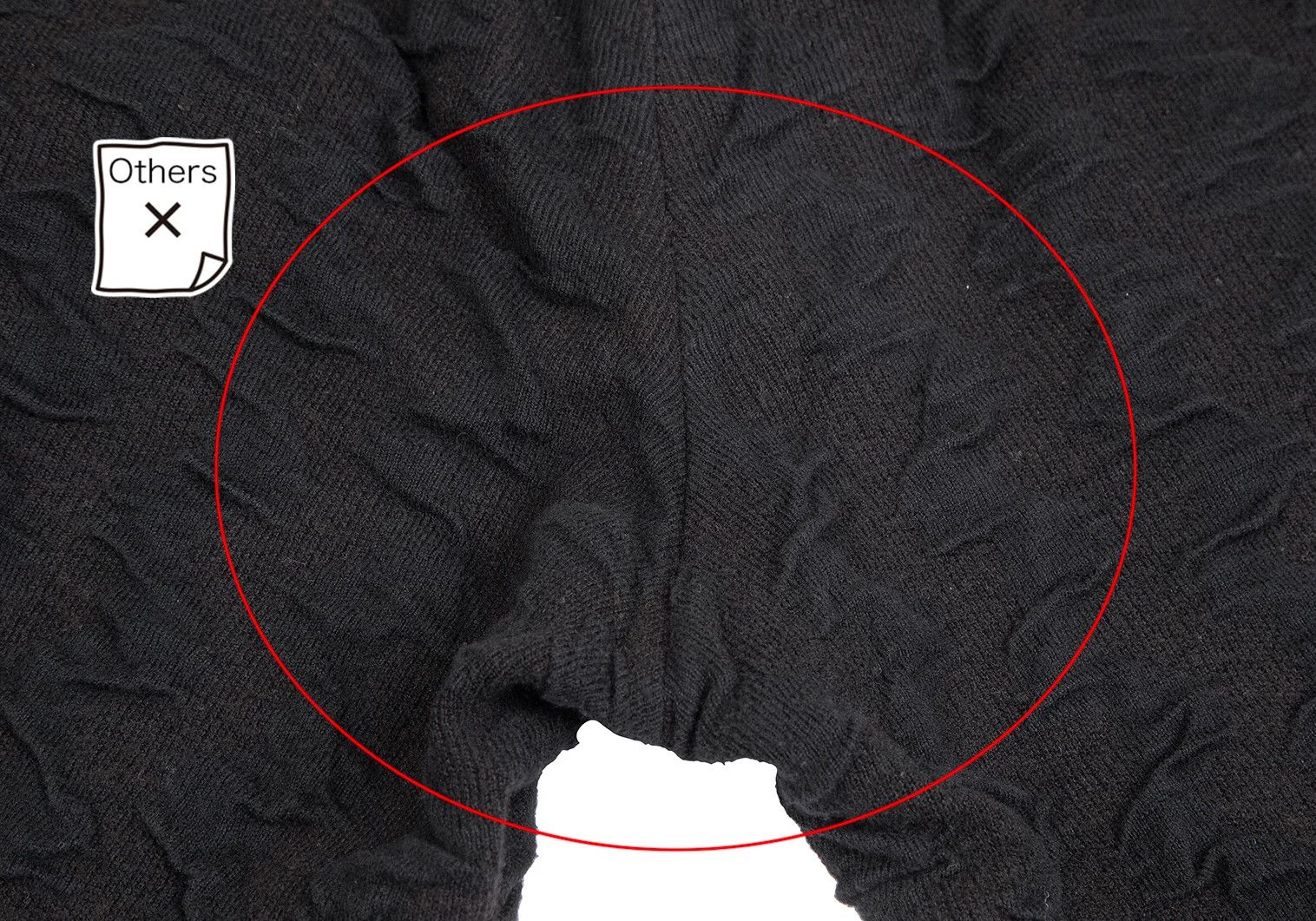 Issey Miyake Cotton-Wool Ripple Easy Pants in Dark Brown/Black, Size S Size US 36 / EU 52 - 10 Thumbnail