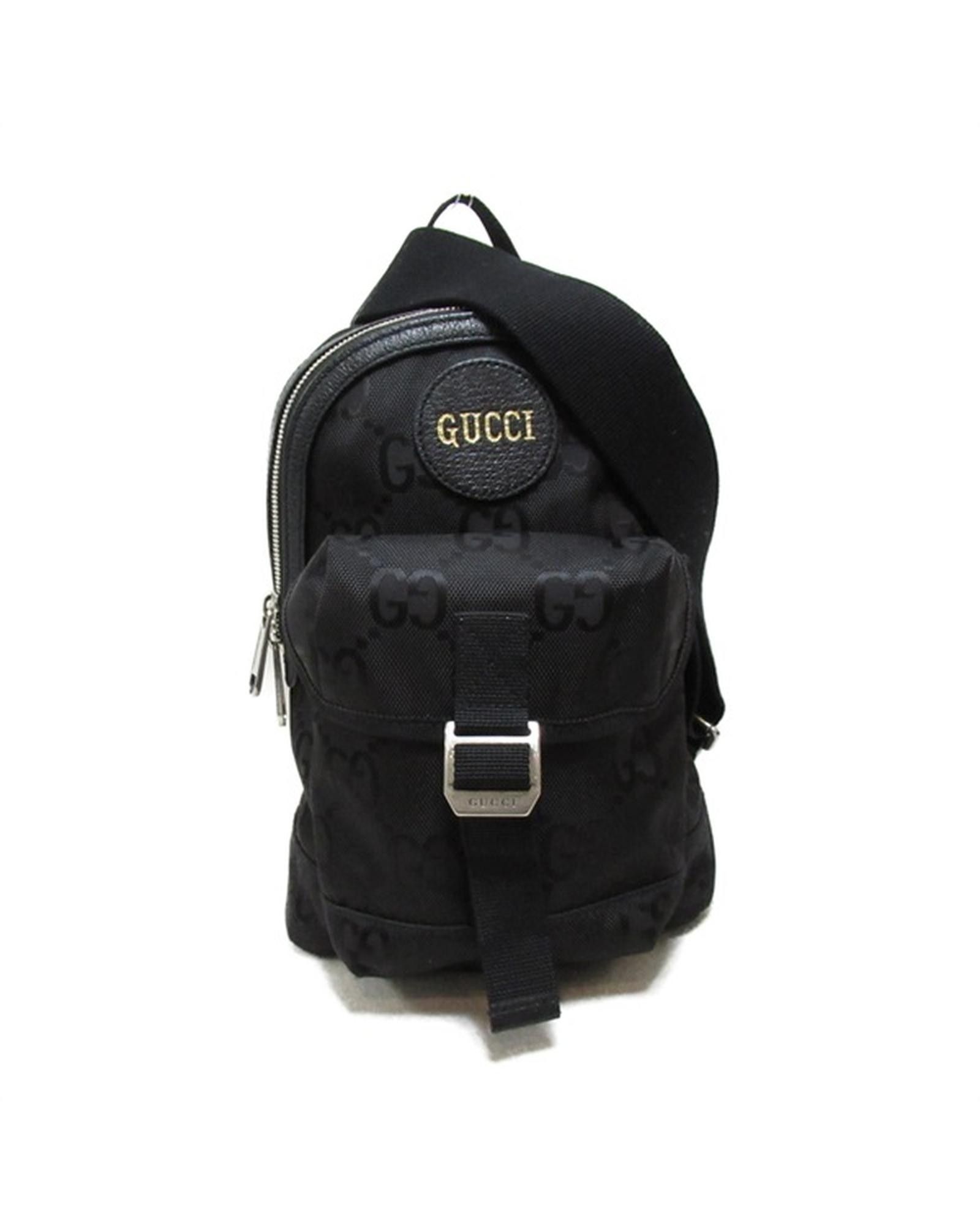 image of Gucci Black Nylon Off The Grid Sling Bag - Excellent Condition, Women's