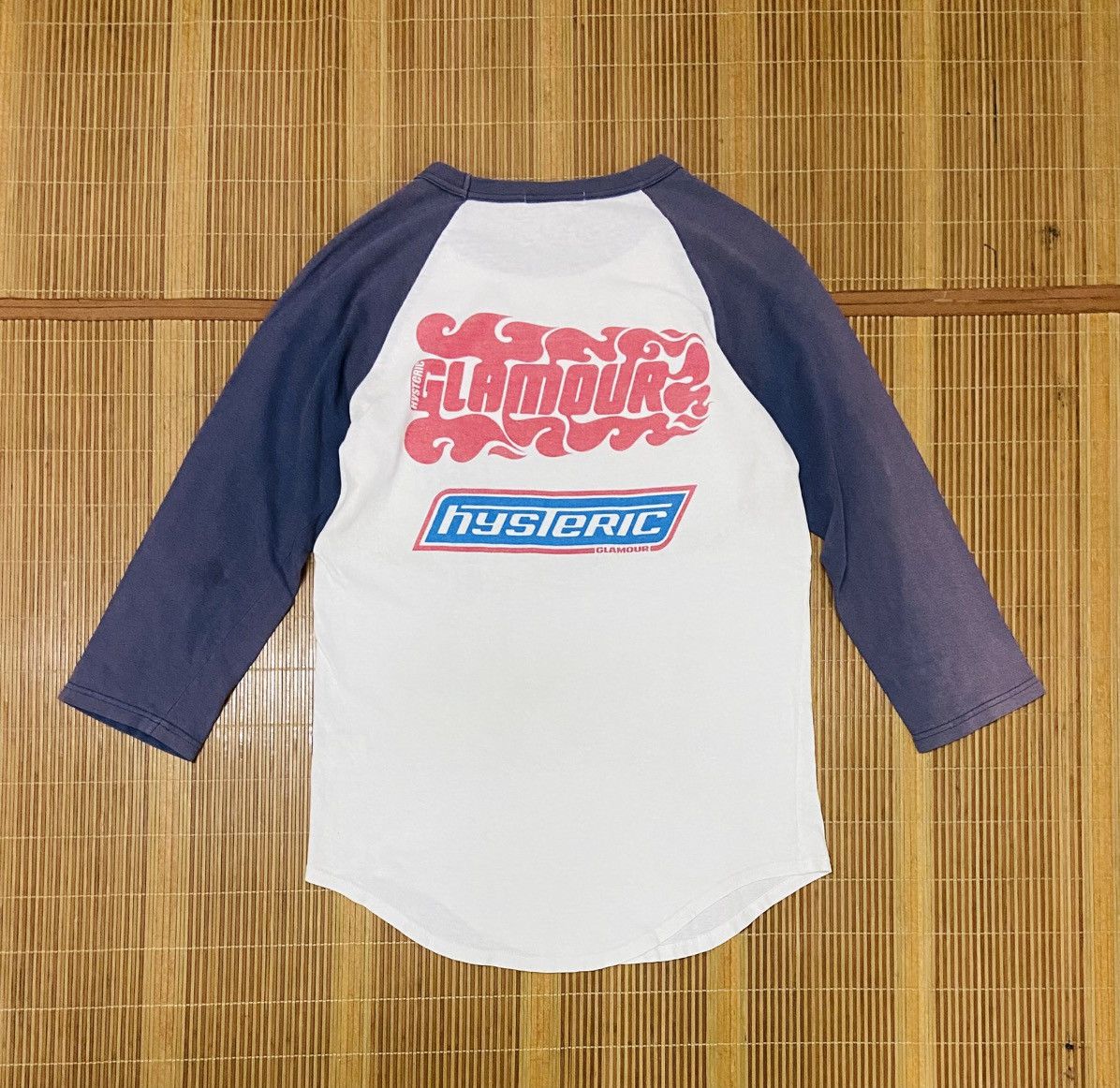 Hysteric Glamour HYSTERIC GLAMOUR RAGLAN TEE Size US M / EU 48-50 / 2 - 2 Thumbnail