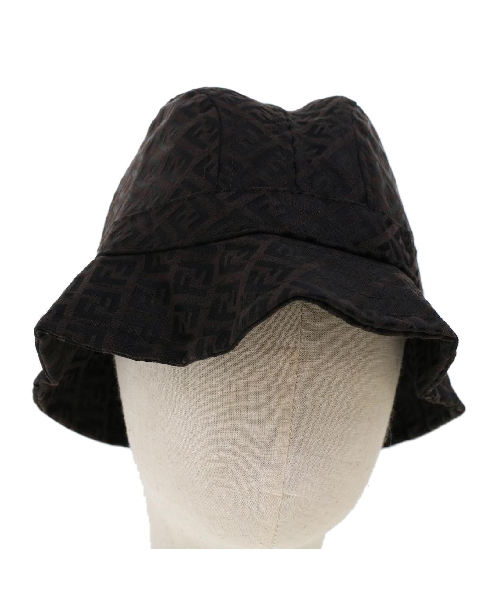 image of Canvas Brown Fendi Hat - Authenticated (Am4612), Women's