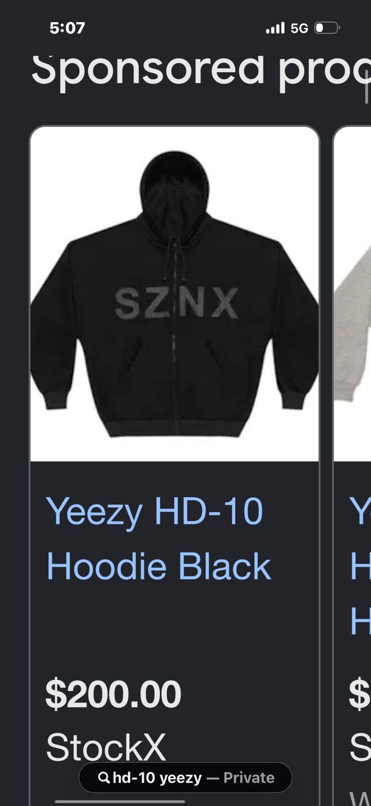Yeezy Hd-10 size 2 yeezy shipsdayOf Size US L / EU 52-54 / 3 - 9 Thumbnail