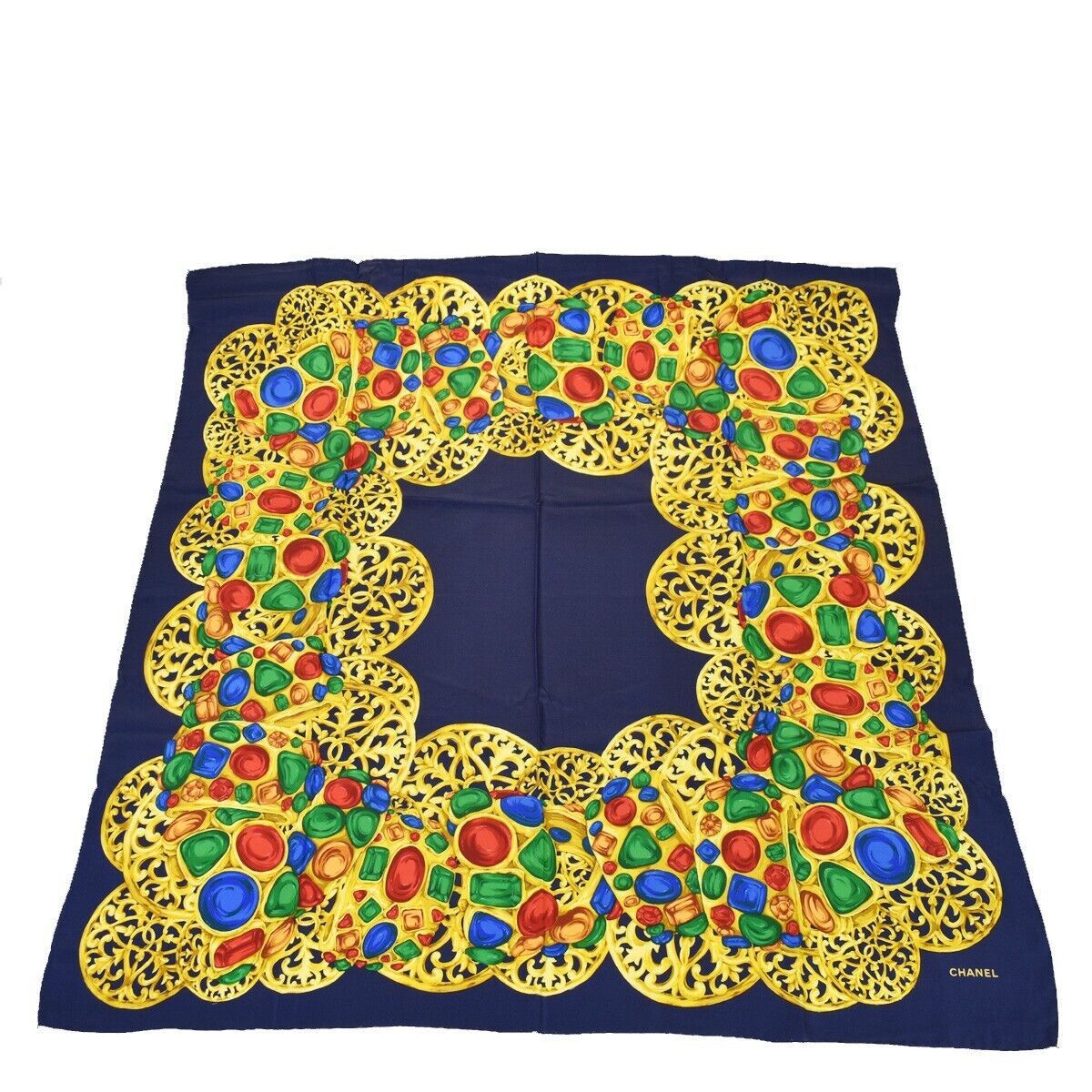 image of Chanel Scarves in Blue, Women's