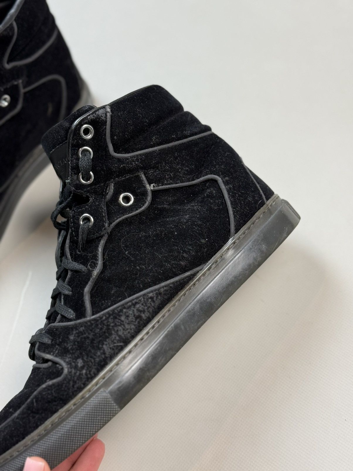 Balenciaga Balenciaga City Suede High Top Lace Up Basket Sneakers Shoes Size US 8 / IT 38 - 12 Thumbnail