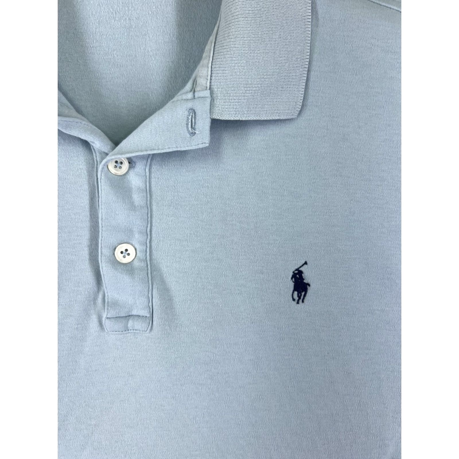 Ralph Lauren Ralph Lauren Polo Shirt Adult Medium Blue 100% Cotton Jersey Size US M / EU 48-50 / 2 - 6 Thumbnail