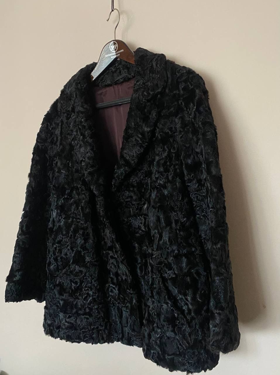 Vintage Vintage Lorenz Cornstädter Kürschnerei coat karakul real fur Size M / US 6-8 / IT 42-44 - 4 Thumbnail