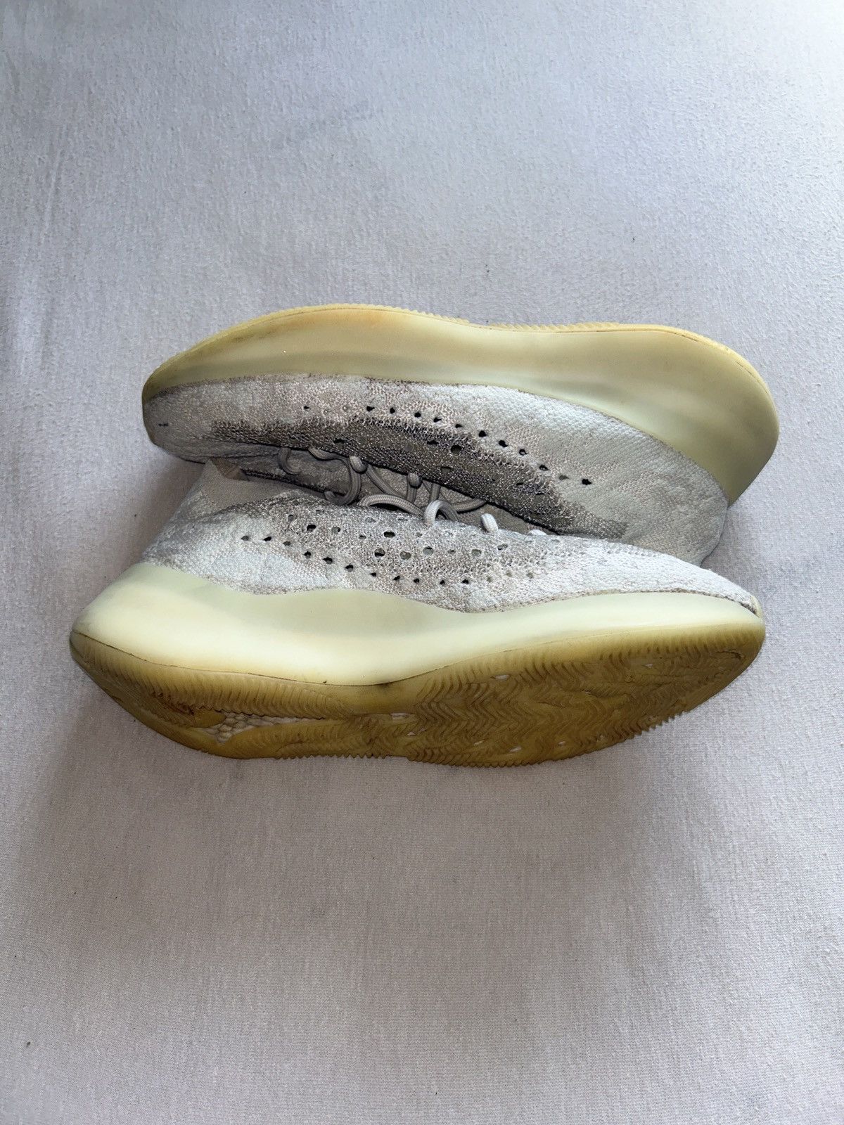 image of Yeezy Season Yeezy 380 Calcite Glow Shoes in White, Men's (Size 10)