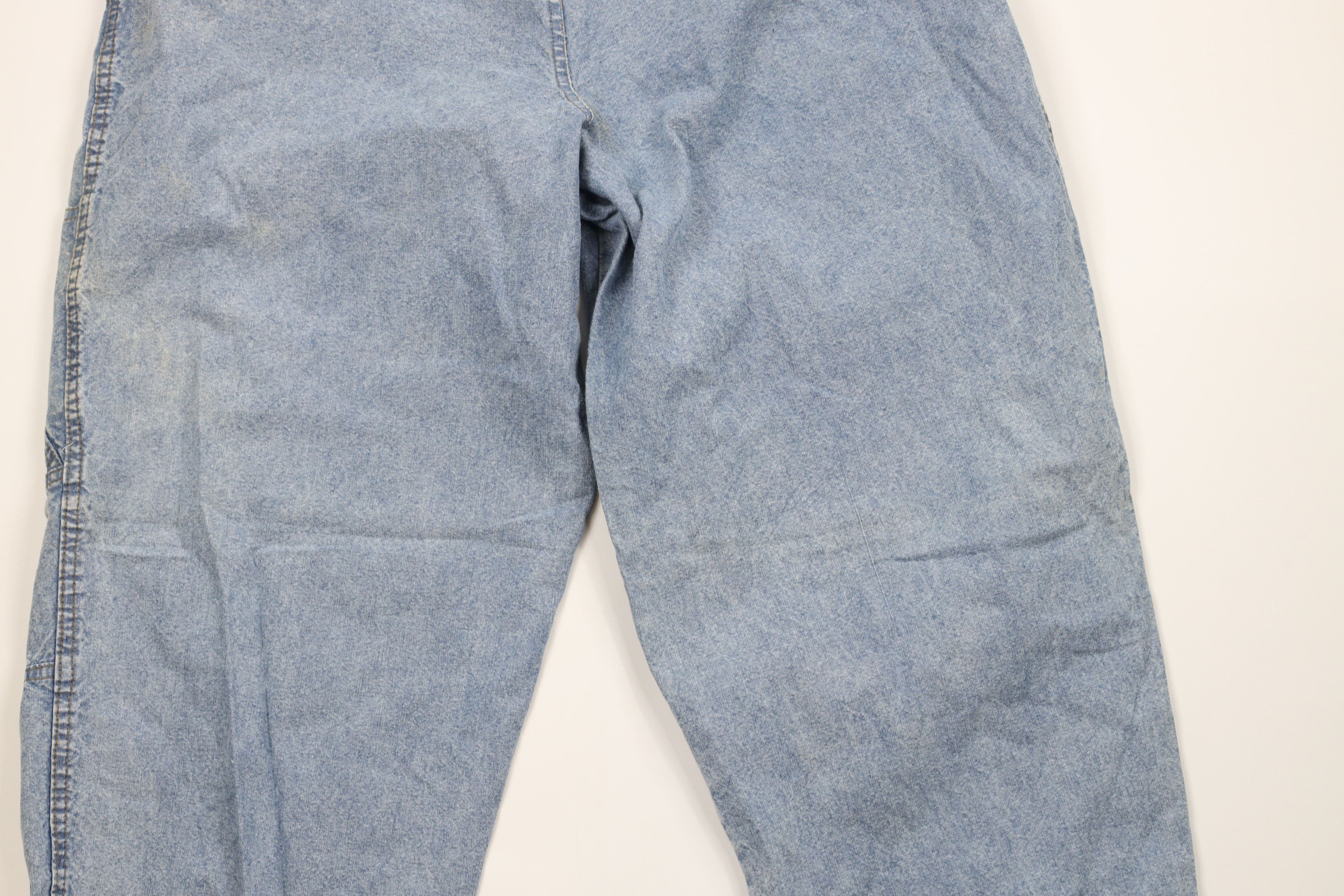 Vintage Vintage 90s Streetwear Acid Wash Baggy Tapered Leg Jeans Size US 36 / EU 52 - 12 Thumbnail