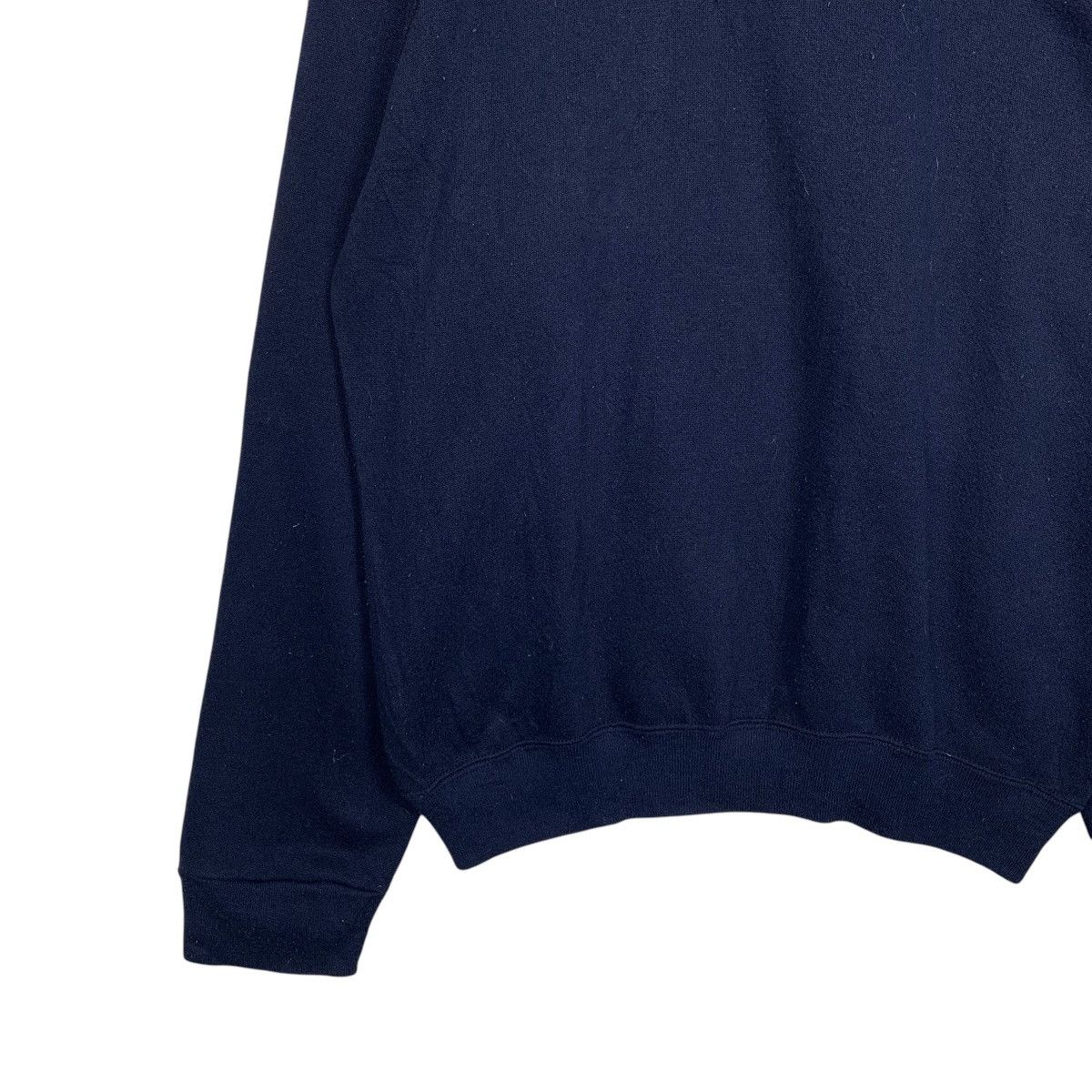 Tultex 90” TULTEX Plain Navy Blue Crewneck Sweatshirt #1605-C72 Size US L / EU 52-54 / 3 - 3 Thumbnail