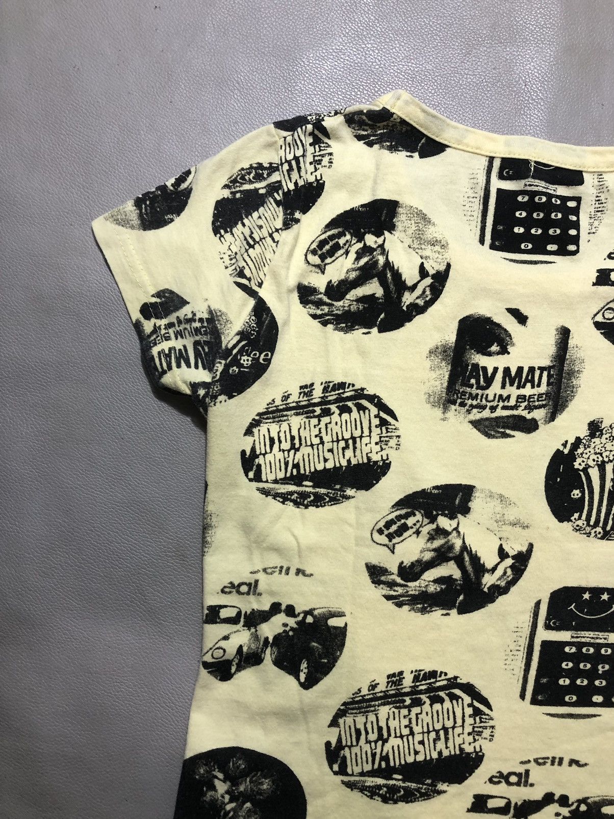 Hysteric Glamour Japanese Gothic Poem Half Palu Rock Punk Style Size US M / EU 48-50 / 2 - 8 Thumbnail