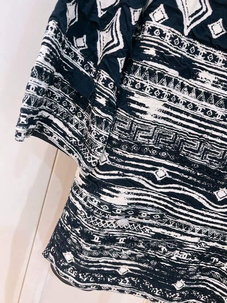 Chanel Chanel Greek catwalk style printed and dyed style knitted Size XXS / US 00 / IT 34 - 4 Thumbnail