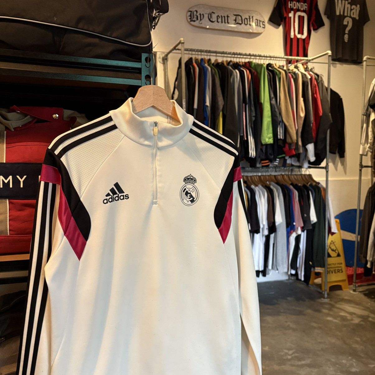 Adidas Adidas Real Madrid Training Jacket 2014-15 As Ronaldo Wear Size US M / EU 48-50 / 2 - 1 Thumbnail