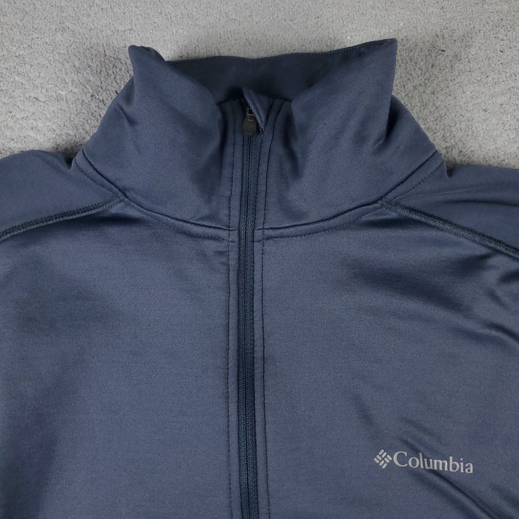 Vintage Columbia Sweater Womens Size Medium Gray 1/2 Zip Pullover Size M / US 6-8 / IT 42-44 - 3 Thumbnail