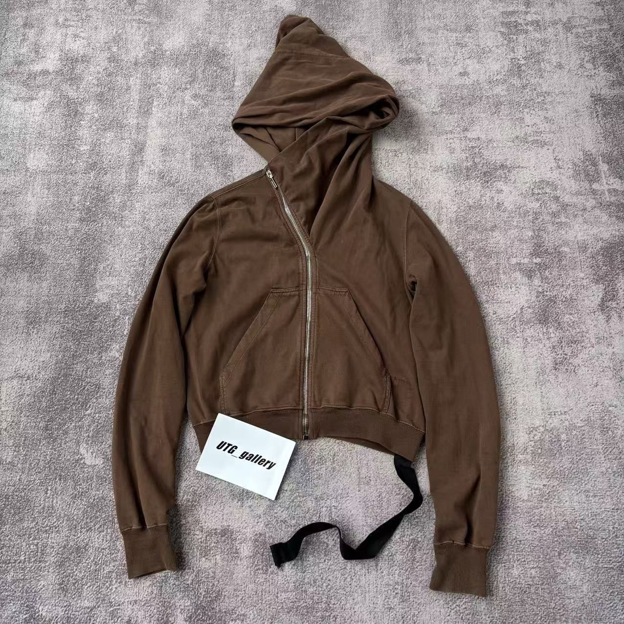 Rick Owens Drkshdw Rick Owens Drkshdw Mountain Zip Up Hoodie Size US M / EU 48-50 / 2 - 1 Thumbnail