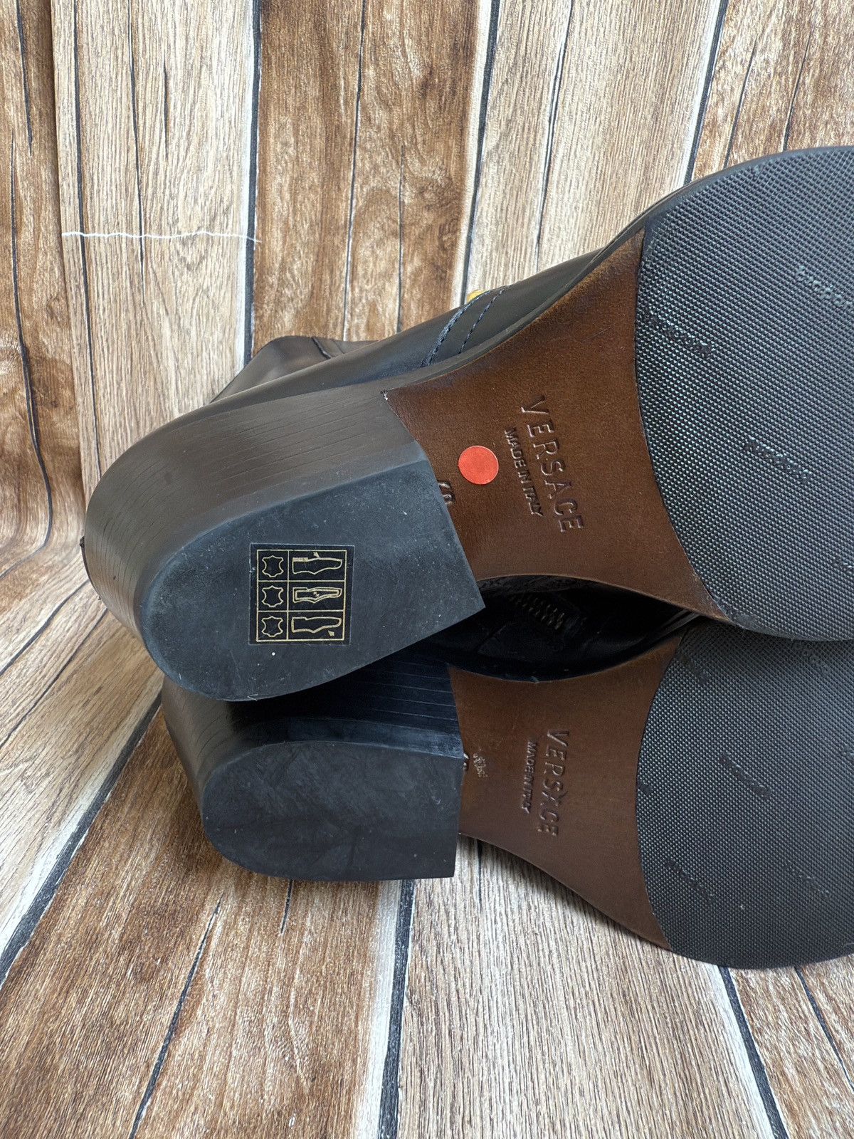 Versace 🔥🔥fw14 Western cowboy boots Size US 7.5 / EU 40-41 - 18 Thumbnail